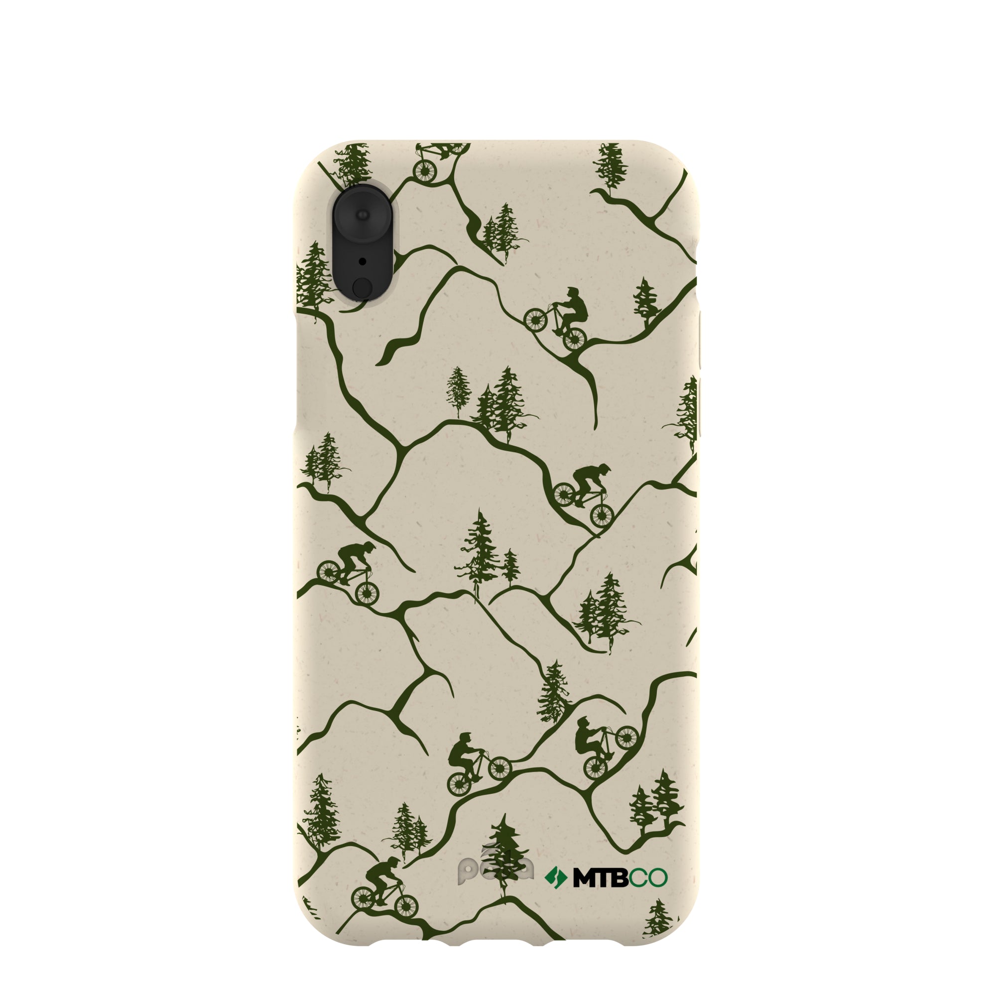 London Fog Bike Trek MTBCO iPhone XR Case Refurbished - Pela Case refurbished available on Cerqular