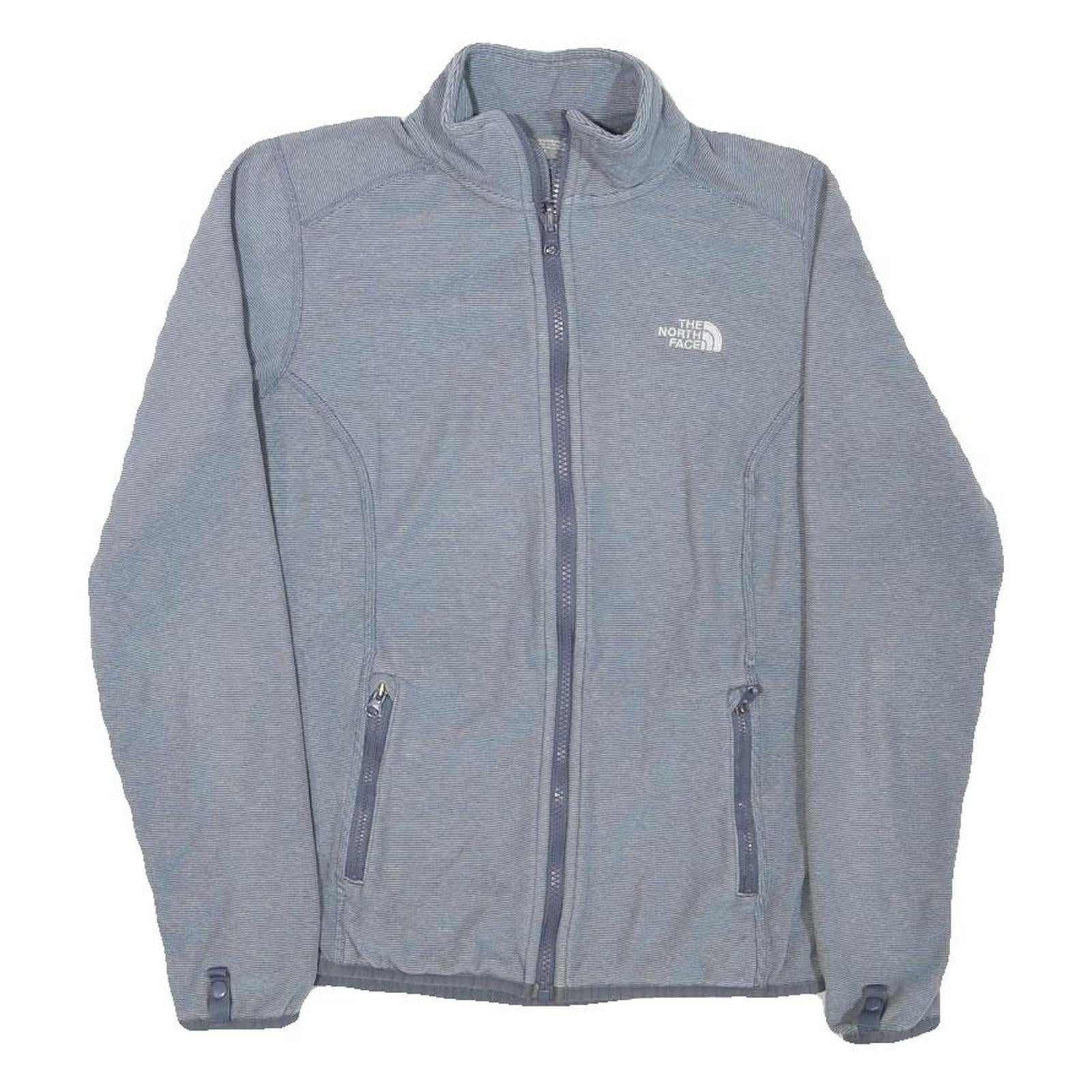 THE NORTH FACE Womens Grey Jacket S Polyester Blend Plain Zip Outdoor Activewear Refurbished - N/A refurbished available on Cerqular