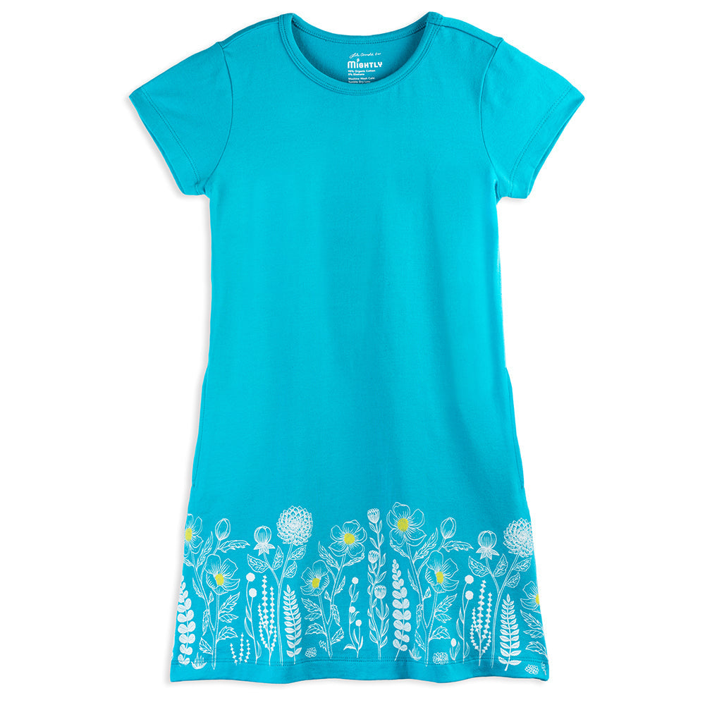 Buy Toddler Short Sleeve T-Shirt Dress - FINAL SALE | Color: Lili's Garden | Size: 2T Refurbished - $17.50 Toddler Short Sleeve T-Shirt Dress - FINAL SALE | Color: Lili's Garden | Size: 2T Refurbished - N/A (Note: There is no well-known brand named "M refurbished available on Cerqular
