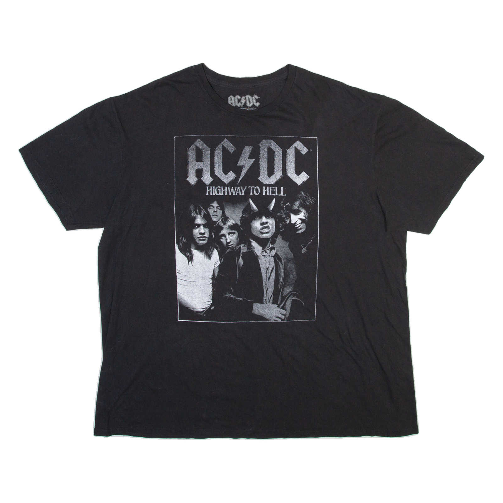 AC DC Mens Band T-Shirt Black 2XL Refurbished - N/A refurbished available on Cerqular