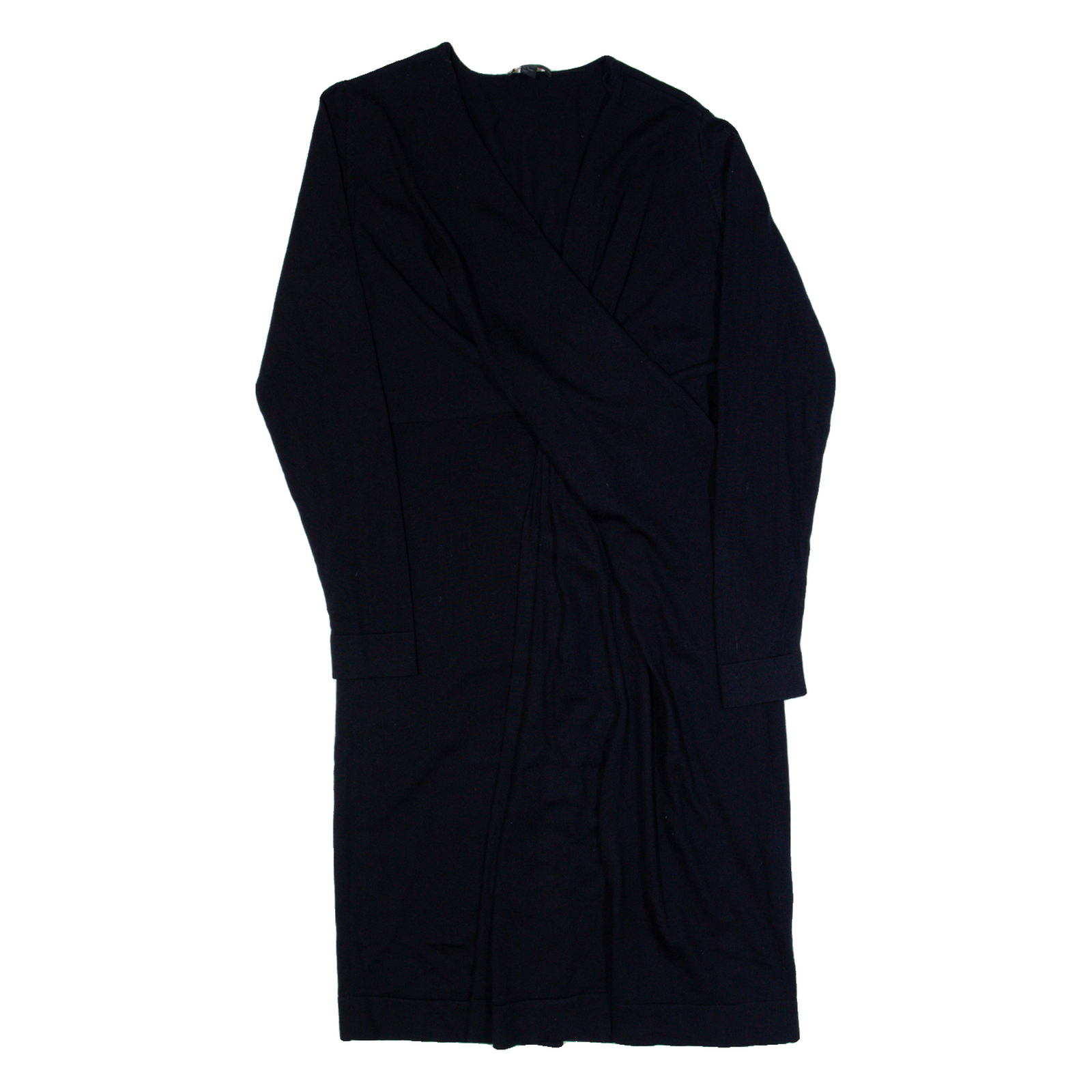 COS Womens Day Dress Blue Knit Wool Long Sleeve Knee Length S Refurbished - N/A refurbished available on Cerqular