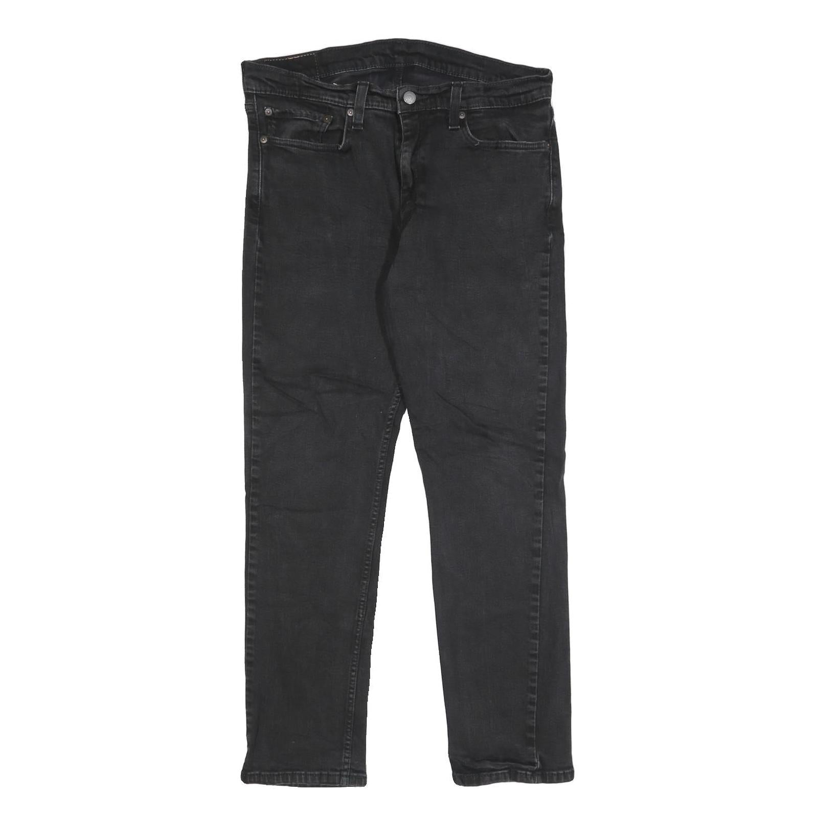 LEVI'S 511 Slim Mens Jeans Black Slim Skinny Denim W32 L28 Classic Zip Refurbished - N/A refurbished available on Cerqular