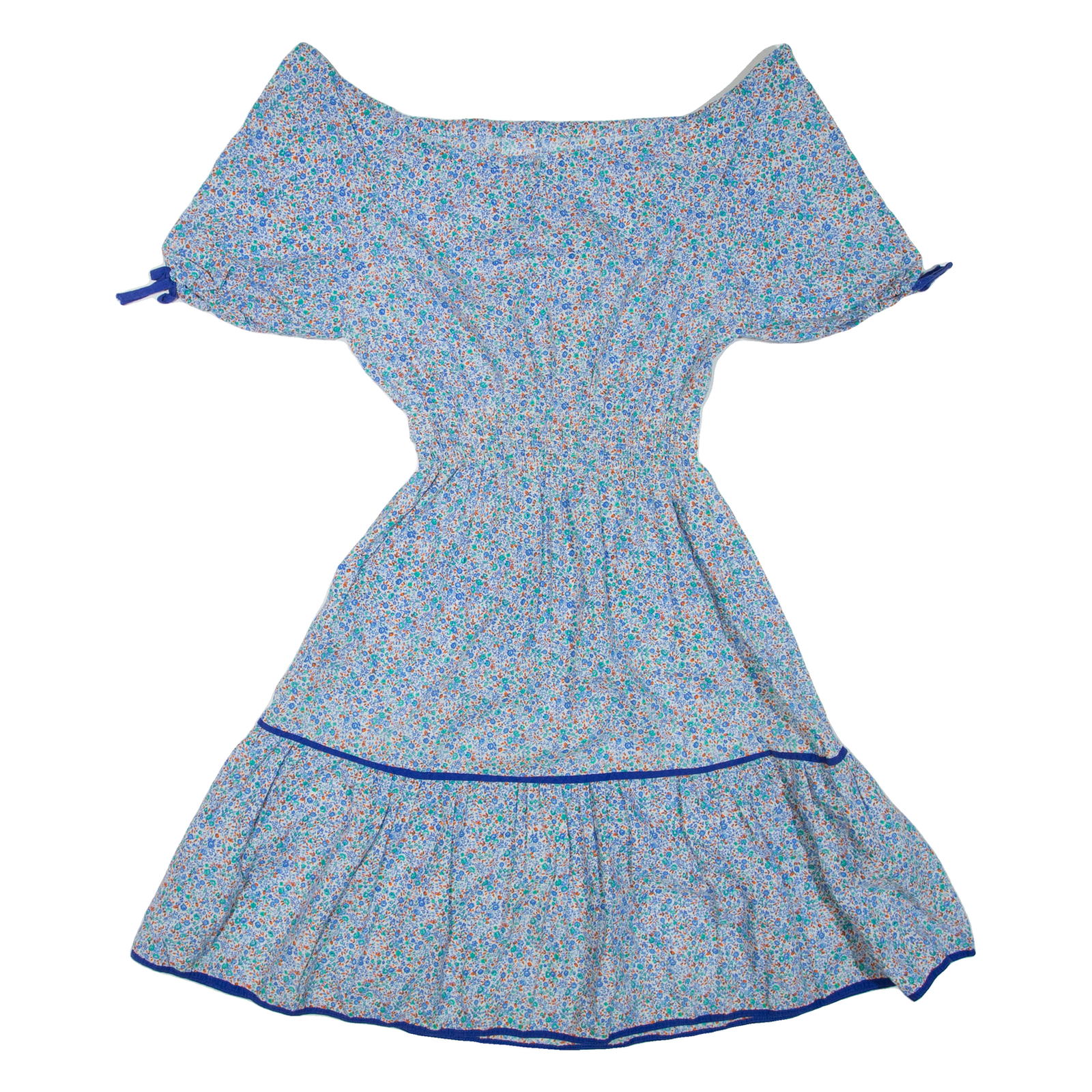 Buy Womens Day Dress Blue Floral Short Sleeve Short S Refurbished - $27.29 Womens Day Dress Blue Floral Short Sleeve Short S Refurbished - N/A refurbished available on Cerqular