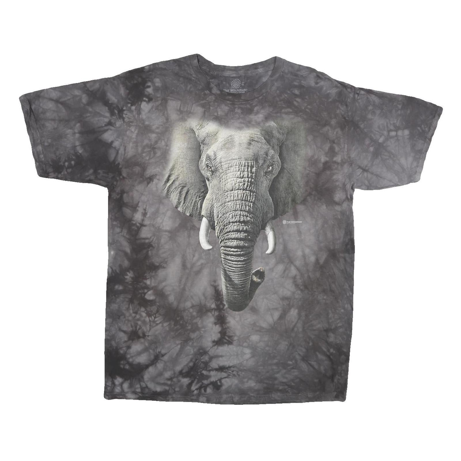 Buy THE MOUNTAIN Mens Black Tie Dye Elephant Graphic T-Shirt XL Crew Neck Short Refurbished - $25.99 THE MOUNTAIN Mens Black Tie Dye Elephant Graphic T-Shirt XL Crew Neck Short Refurbished - N/A refurbished available on Cerqular