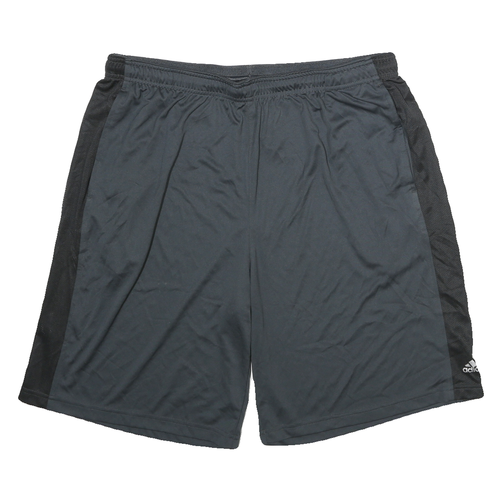 ADIDAS Mens Shorts Black & Dark Grey Sports XL W32 Polyester Blend Athletic Refurbished - N/A refurbished available on Cerqular