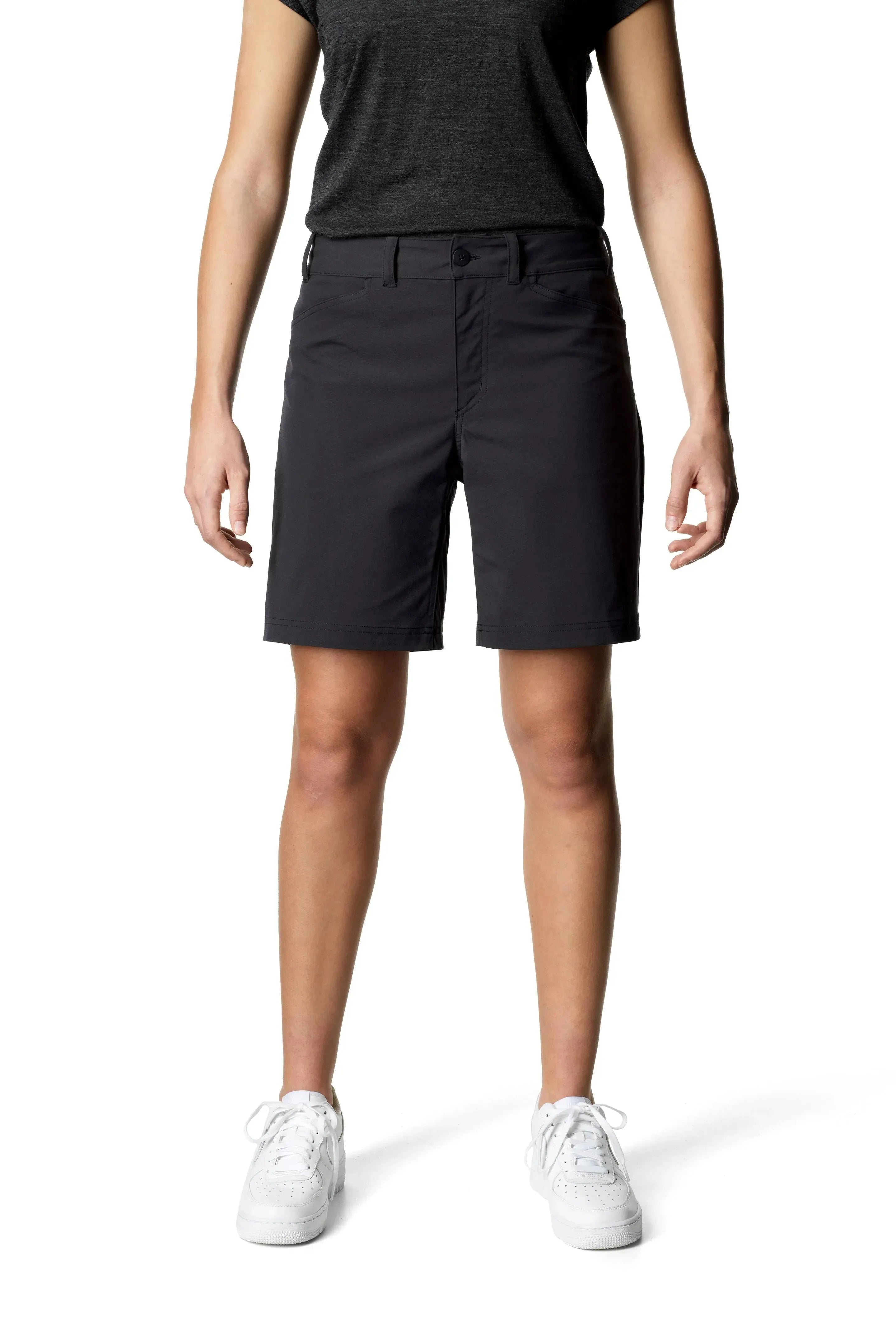 W's Dock Shorts | Color: true black | Size: M Refurbished - Houdini Sportswear refurbished available on Cerqular