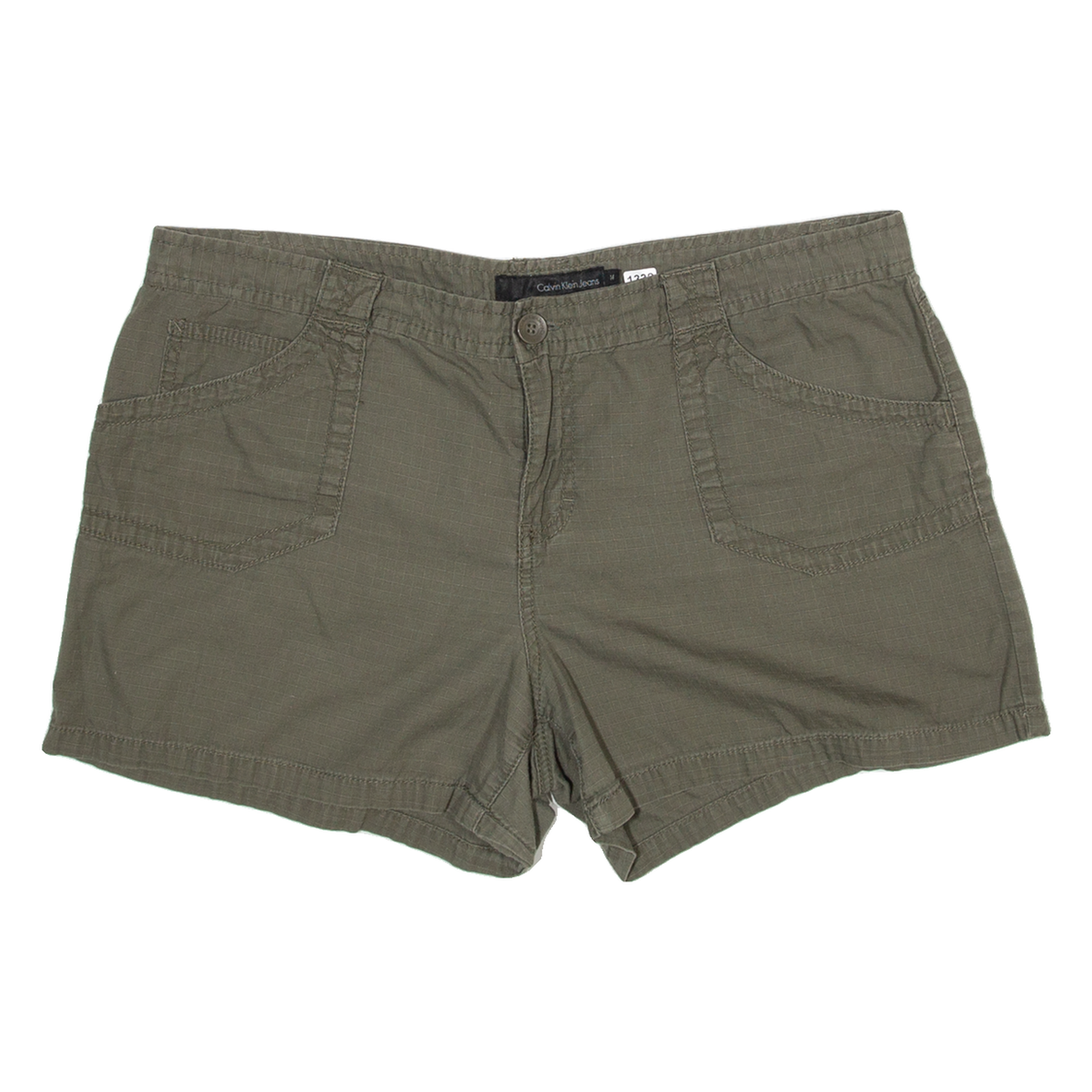 CALVIN KLEIN JEANS Womens Casual Shorts Green M W38 Refurbished - N/A refurbished available on Cerqular