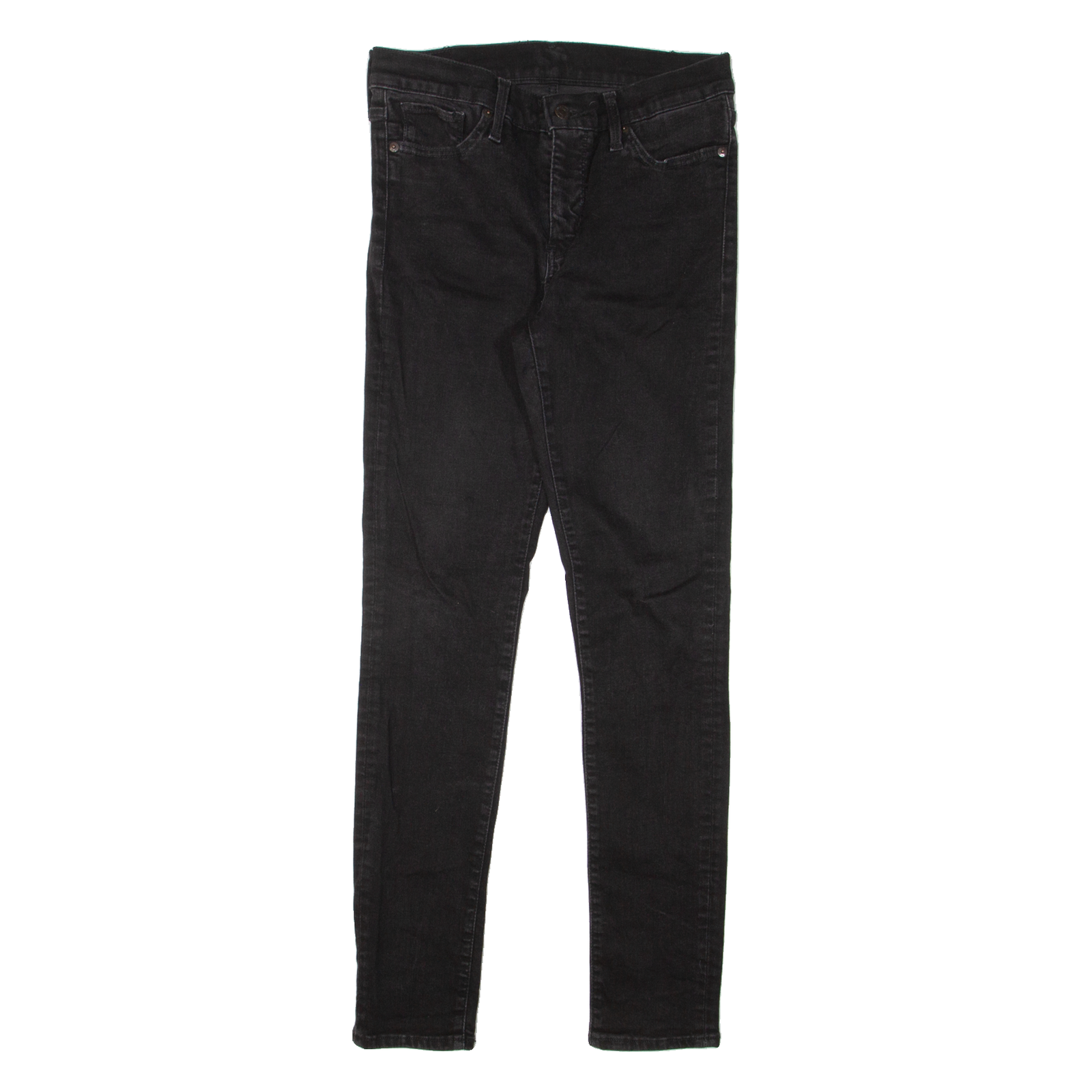 LEVI'S Womens Jeans Black Slim Skinny W28 L30 Refurbished - N/A refurbished available on Cerqular