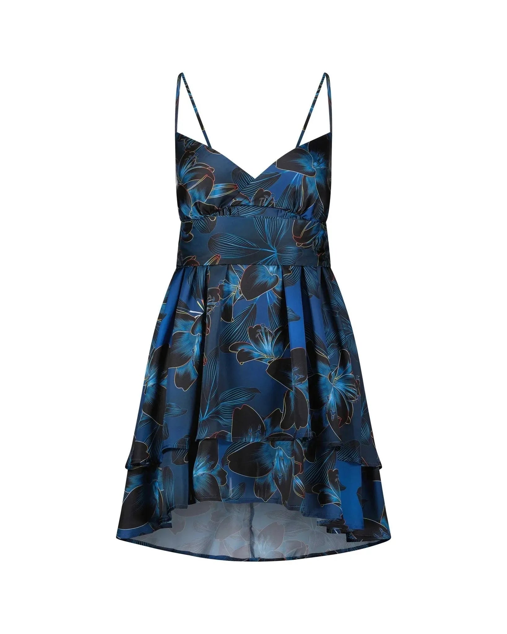 Ivy Mini Dress | Size: M | Color: Blue Flowers Refurbished - Aloud (note: this is a lesser-known brand, but it has refurbished available on Cerqular
