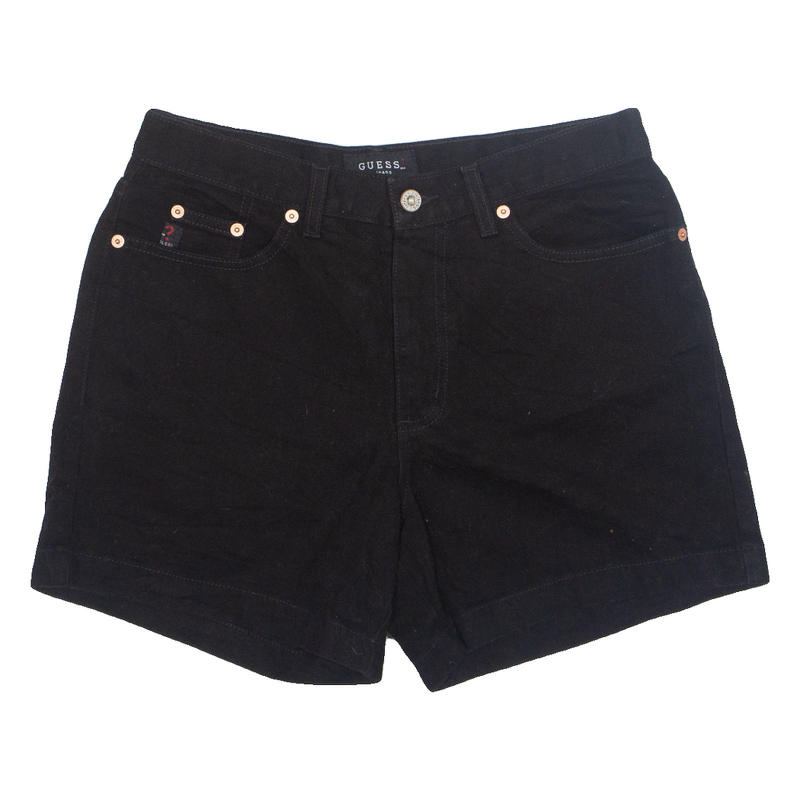 GUESS JEANS Mens Denim Shorts Black S W29 Refurbished - N/A refurbished available on Cerqular