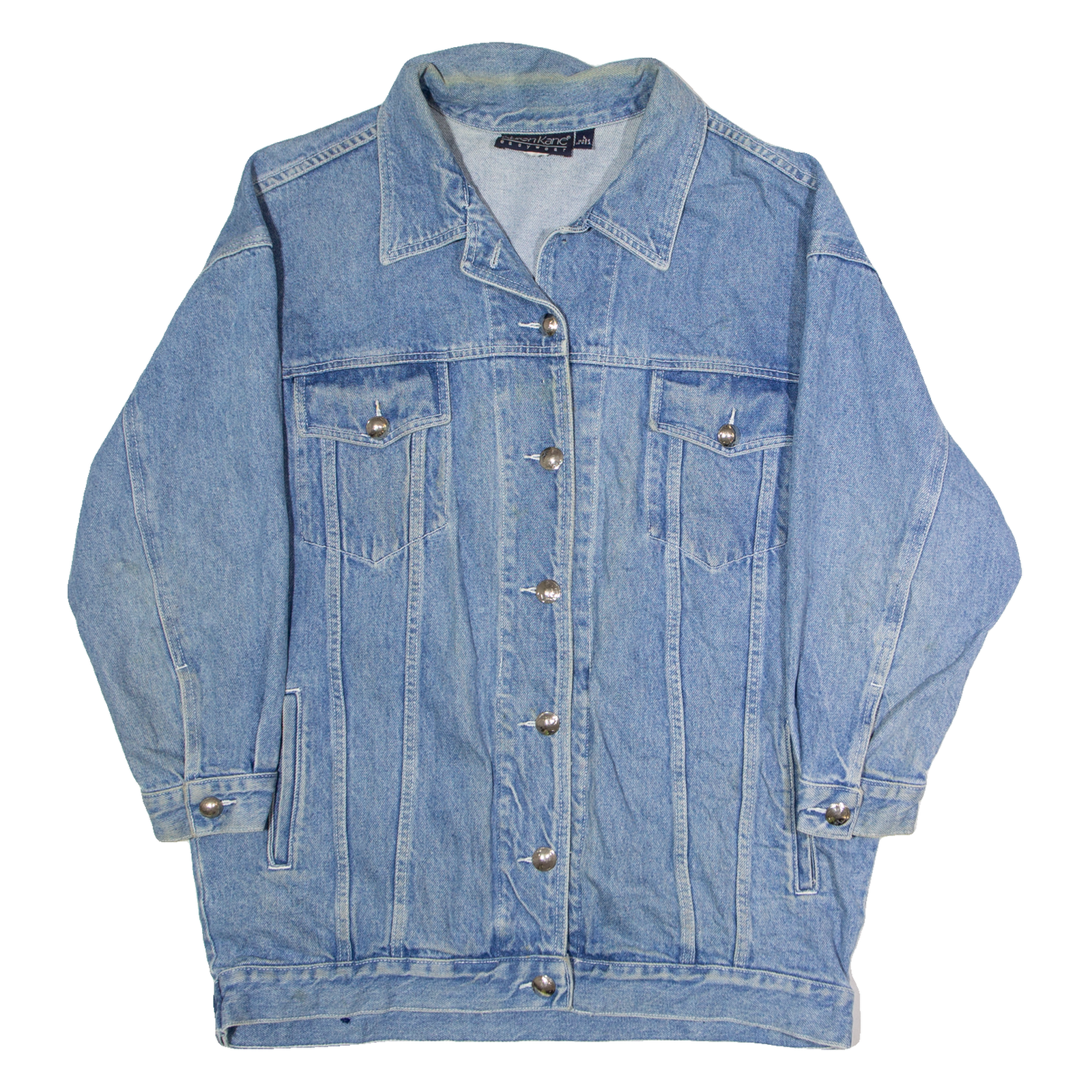 Buy KAREN KANE Womens Denim Jacket Blue 90s L Refurbished - $44.19 KAREN KANE Womens Denim Jacket Blue 90s L Refurbished - N/A refurbished available on Cerqular