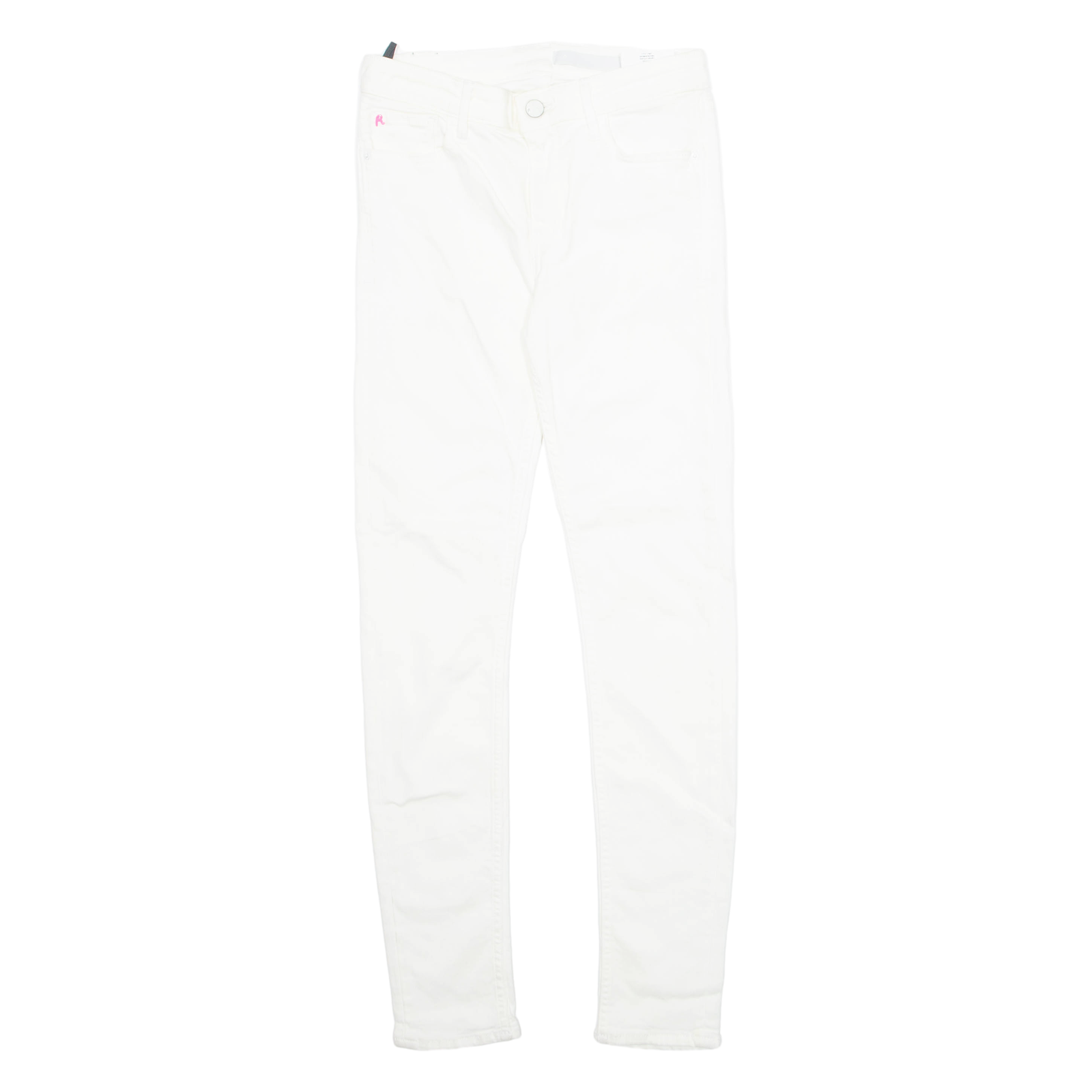 REPLAY Womens Trousers White Regular Skinny W26 L27 Refurbished - N/A refurbished available on Cerqular