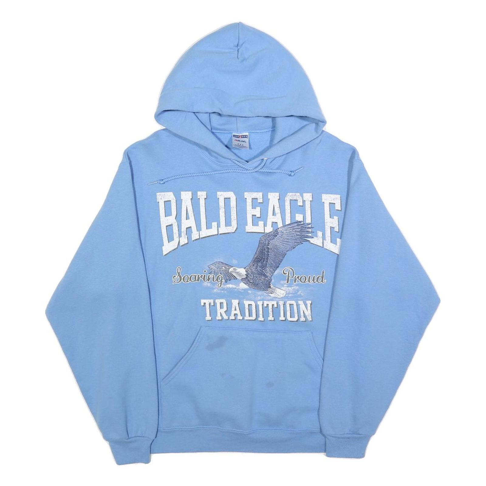 Buy JERZEES Mens Blue Bald Eagle Tradition Pullover Hoodie M Cotton Blend Refurbished - $20.79 JERZEES Mens Blue Bald Eagle Tradition Pullover Hoodie M Cotton Blend Refurbished - N/A refurbished available on Cerqular