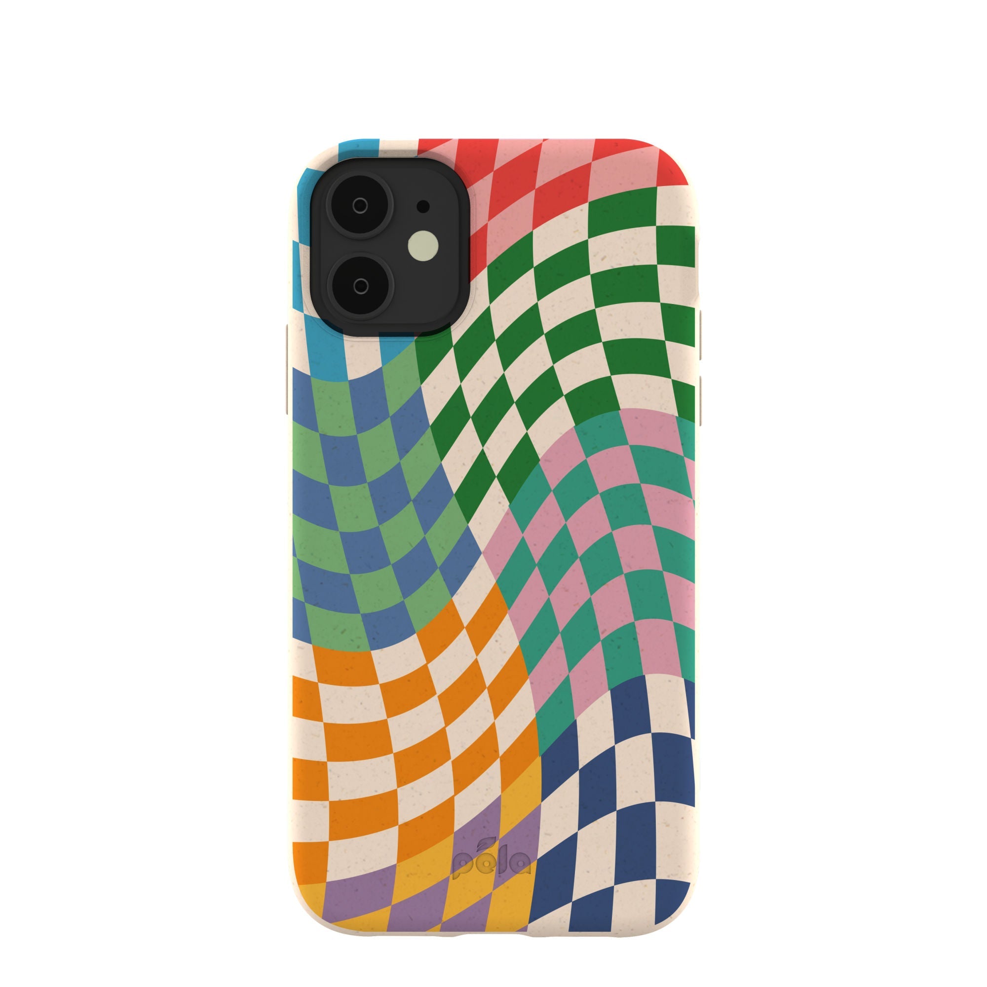 Seashell Patchwork iPhone 11 Case Refurbished - Pela Case refurbished available on Cerqular