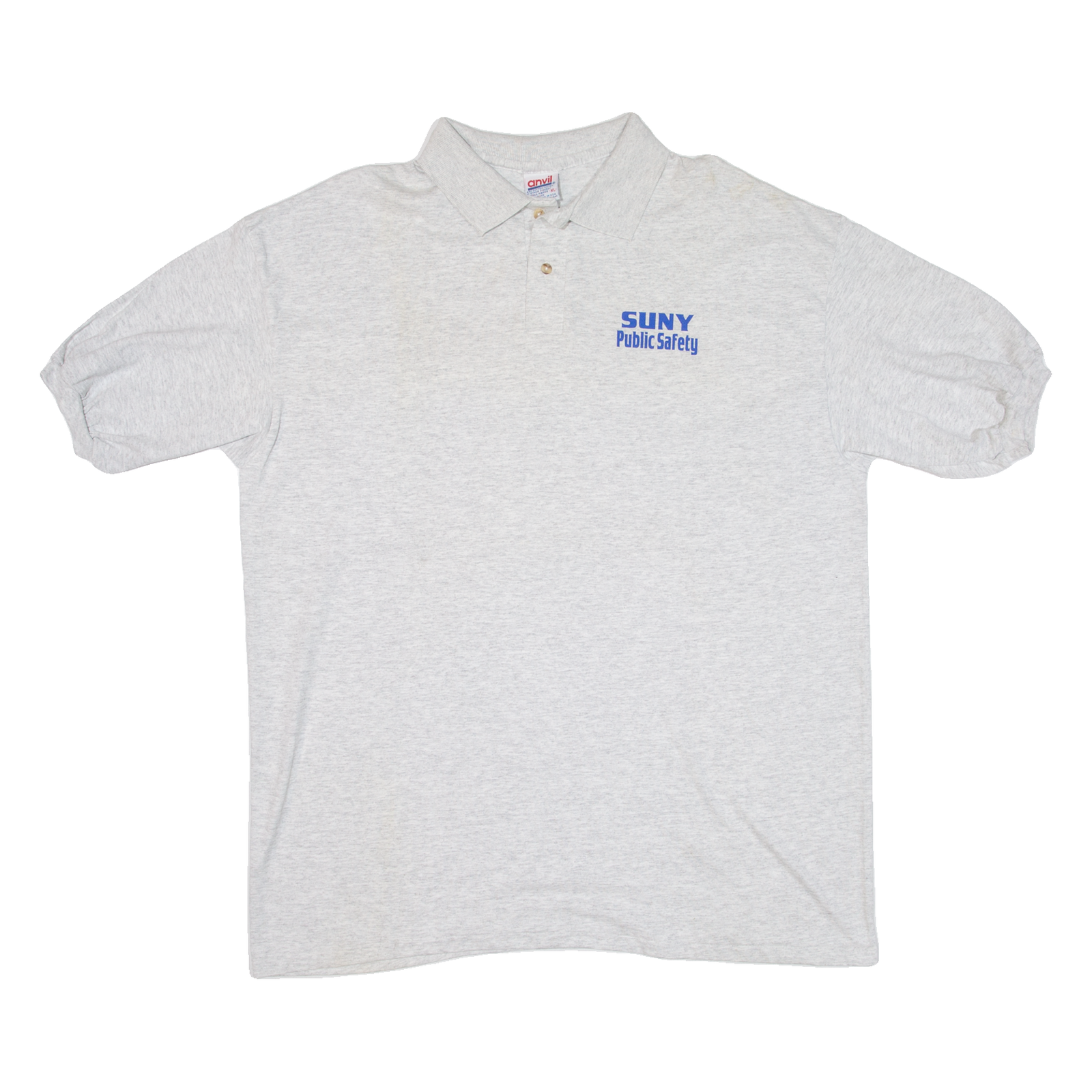 ANVIL Mens Polo Shirt Grey XL Refurbished - N/A refurbished available on Cerqular