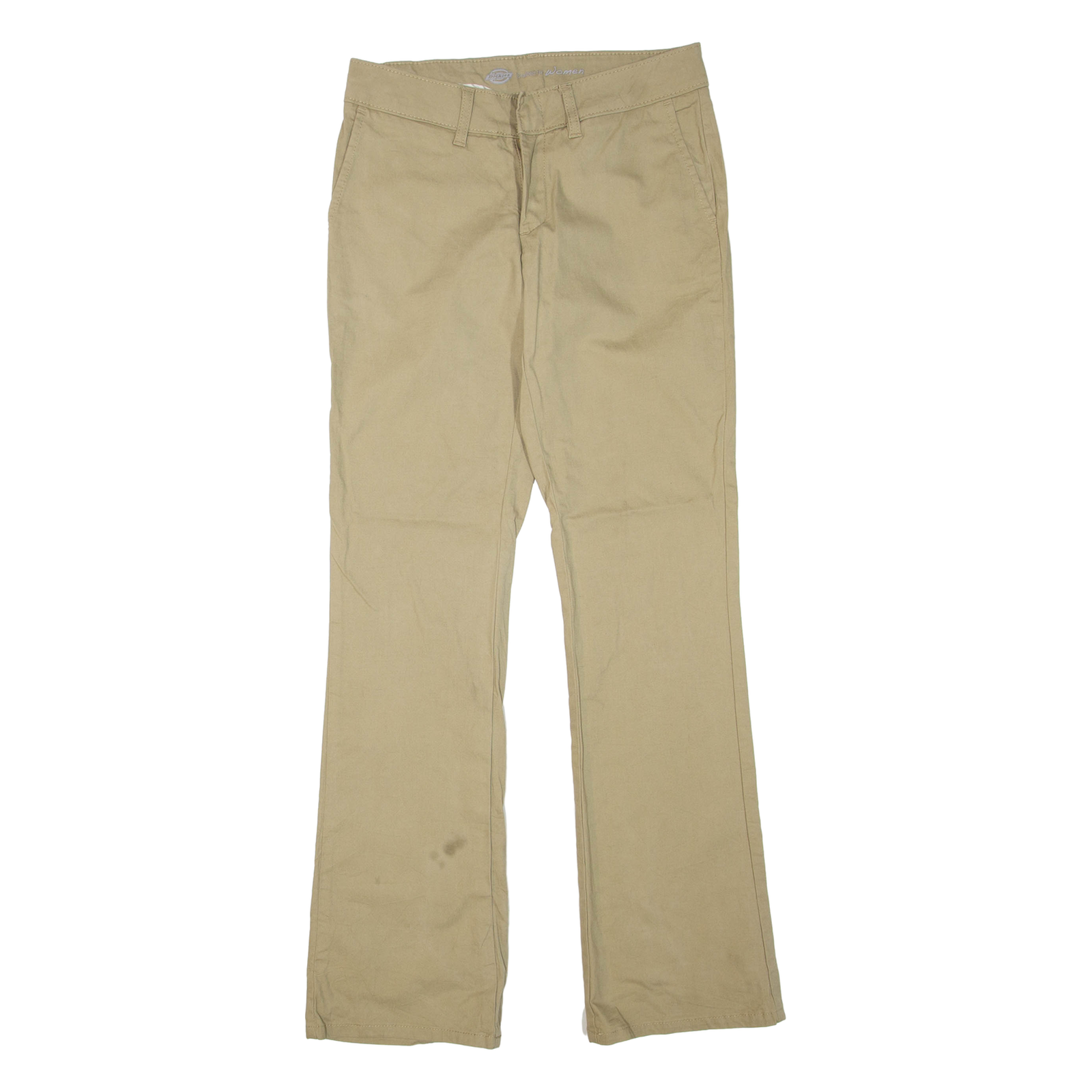 DICKIES Womens Trousers Beige Regular Bootcut W28 L31 Refurbished - N/A refurbished available on Cerqular