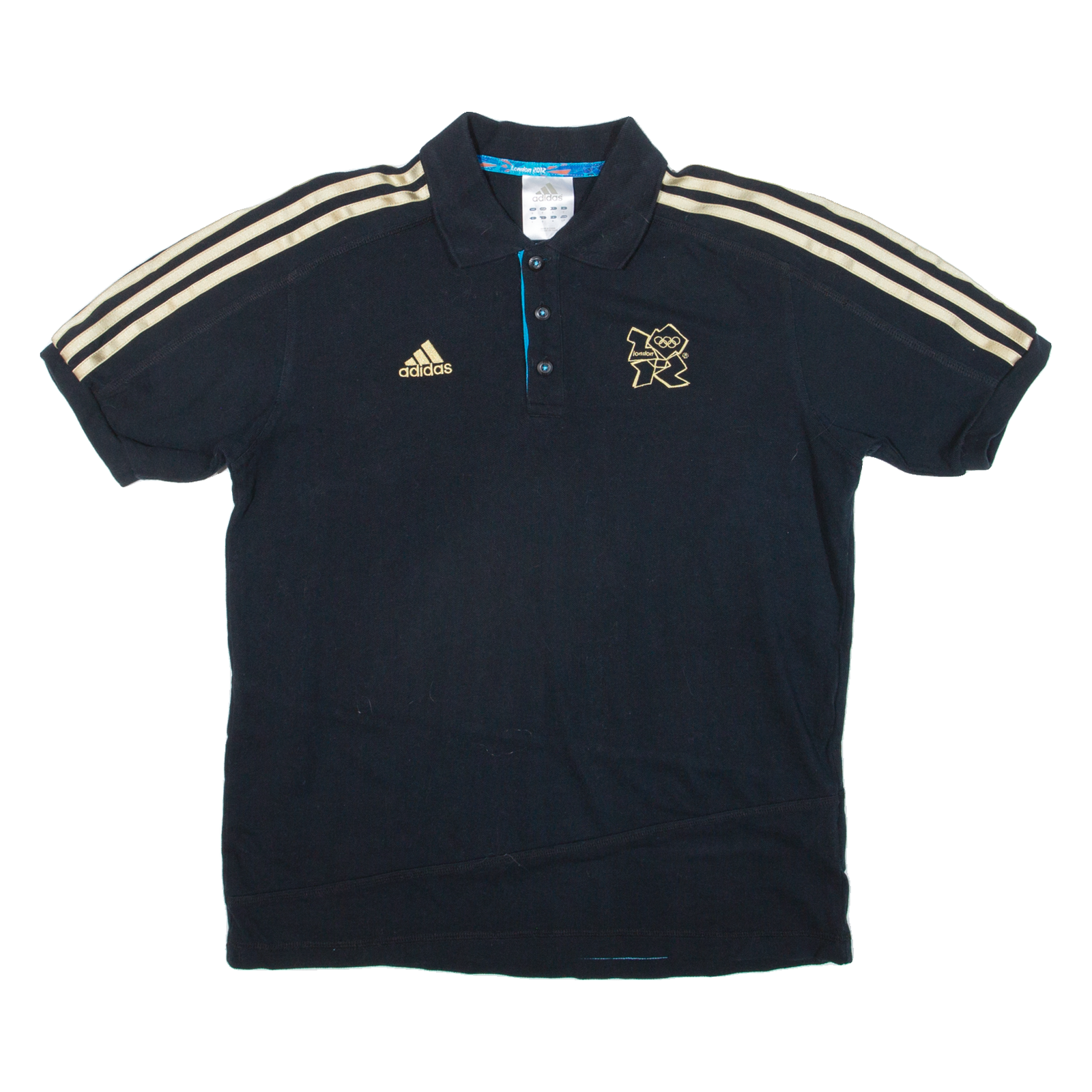 ADIDAS London 2012 Olympics Mens Polo Shirt Black S Refurbished - N/A refurbished available on Cerqular