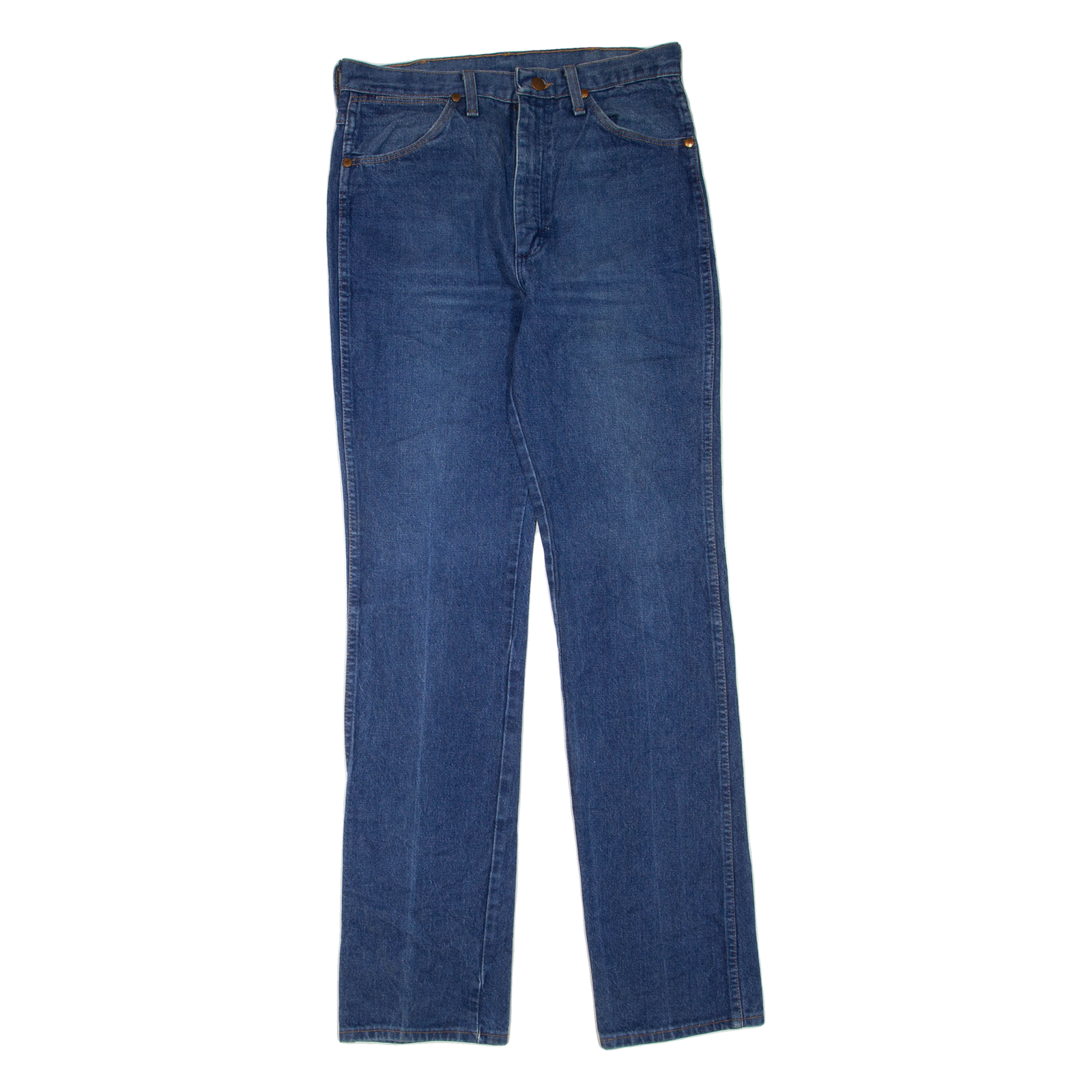 WRANGLER Womens Jeans Blue Regular Bootcut W33 L36 Refurbished - N/A refurbished available on Cerqular