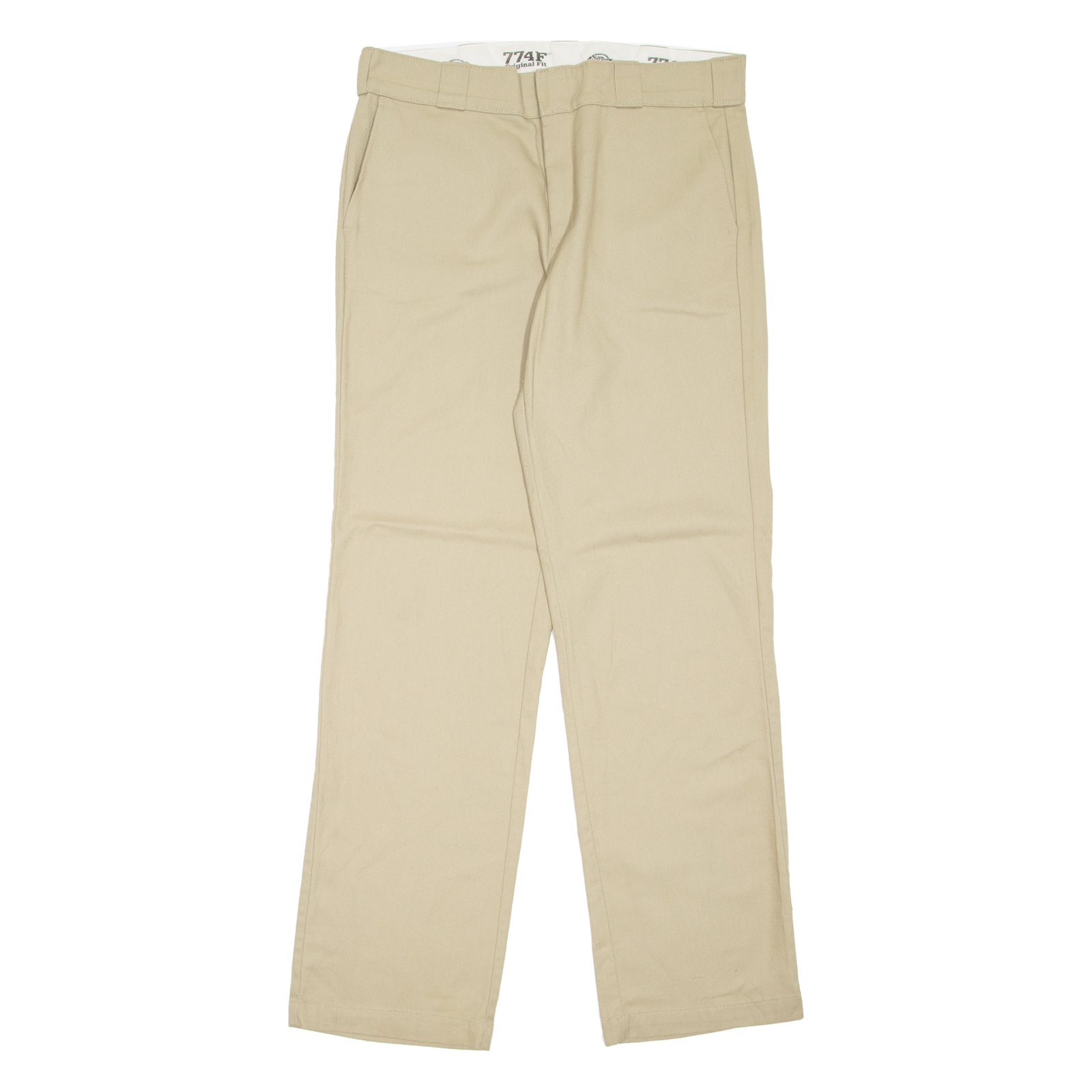 DICKIES 774F Workwear Womens Trousers Beige Regular Straight W34 L31 Refurbished - N/A refurbished available on Cerqular