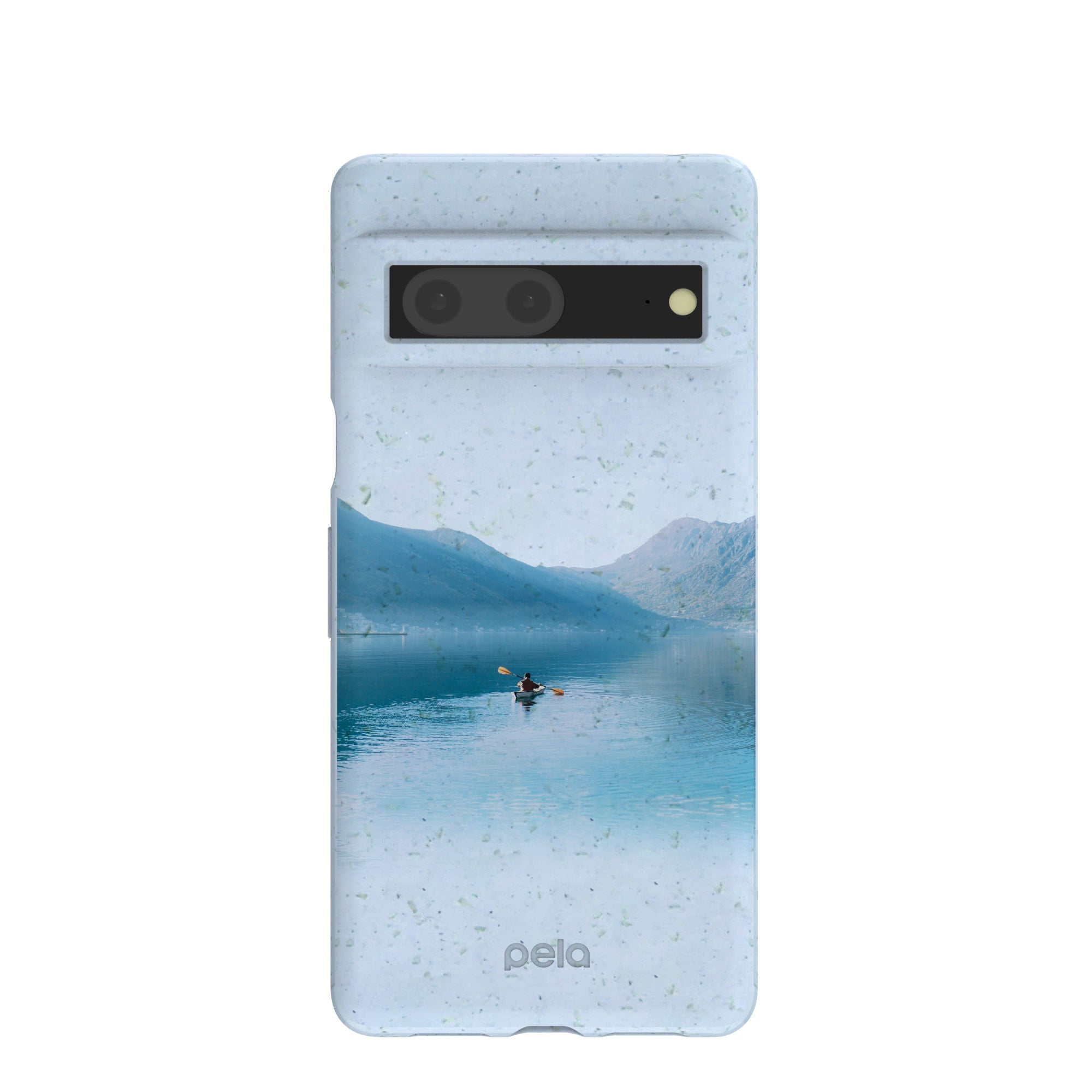 Buy Powder Blue Serene Google Pixel 7 Case Refurbished - $65.00 Powder Blue Serene Google Pixel 7 Case Refurbished - Pela Case refurbished available on Cerqular