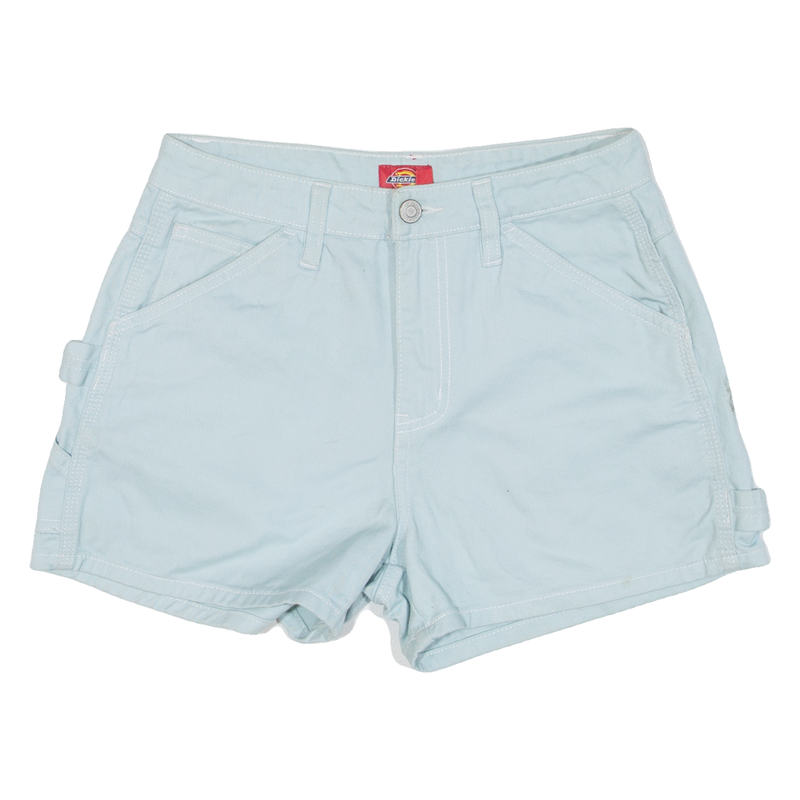 DICKIES Womens Workwear Shorts Blue XS W25 Refurbished - N/A refurbished available on Cerqular
