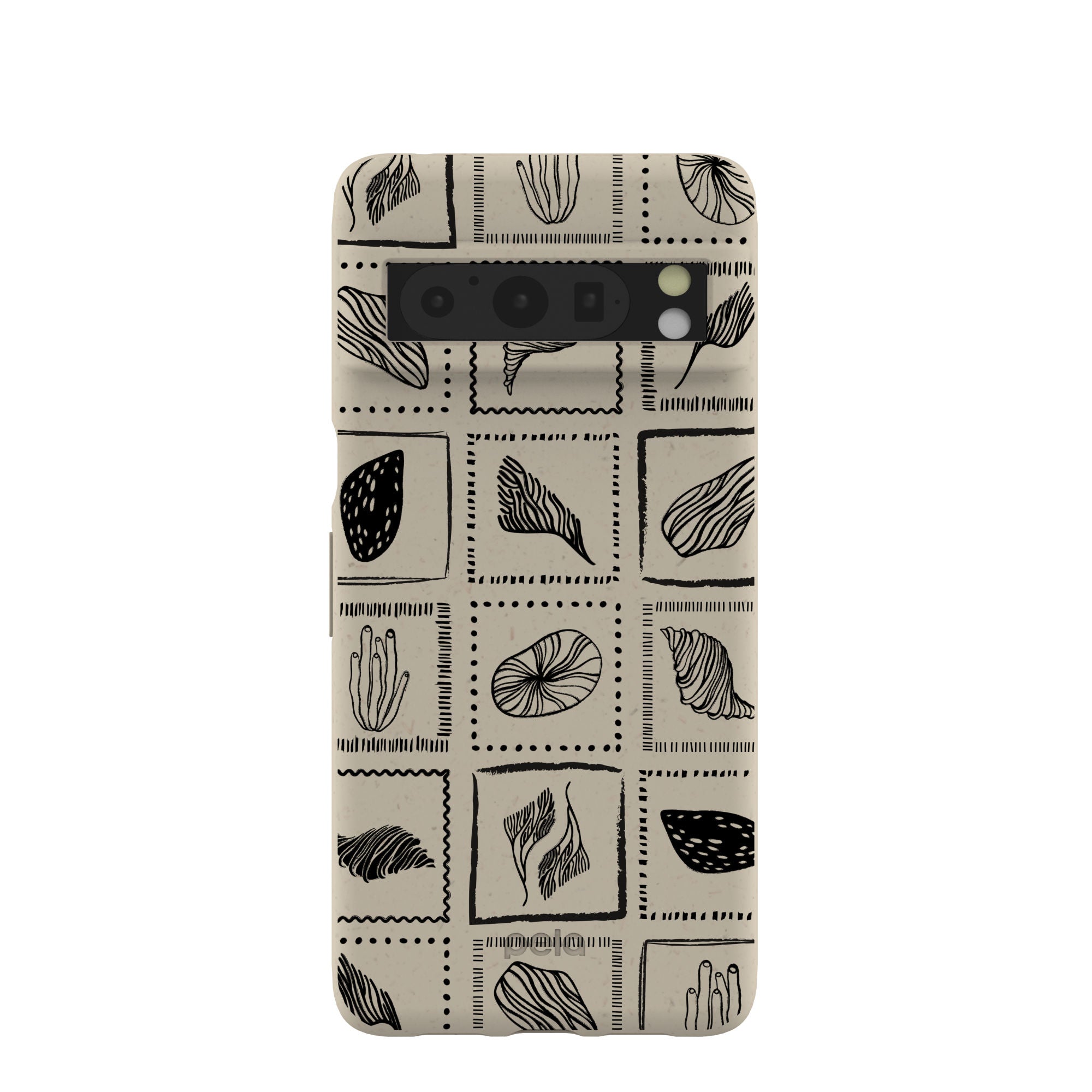 London Fog Coral Tiles Google Pixel 8 Pro Case Refurbished - Pela Case refurbished available on Cerqular
