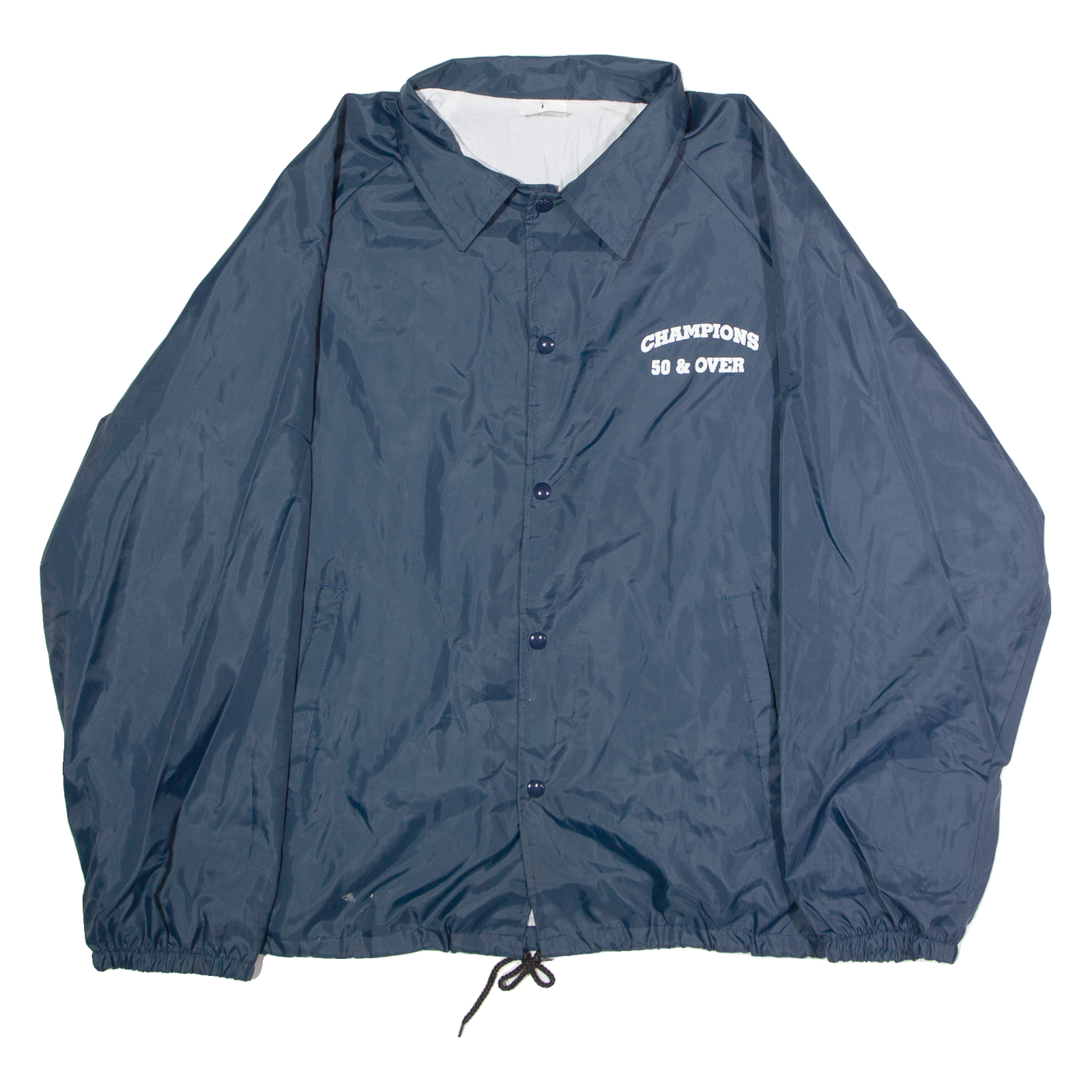 AUBURN SPORTSWEAR 16th Annual National Seniors Championship Las Vegas NV Mens Coach Jacket Blue Nylon 90s USA 2XL Refurbished - N/A refurbished available on Cerqular