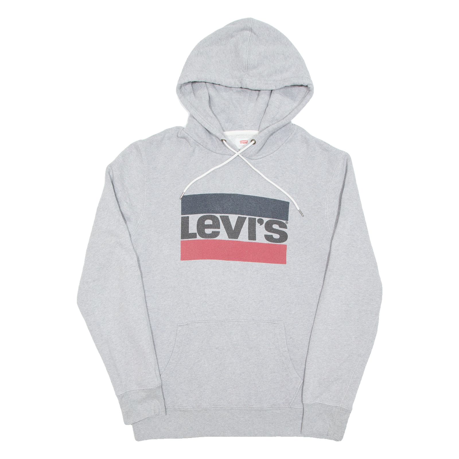 LEVI'S Mens Grey Hoodie M Refurbished - N/A refurbished available on Cerqular