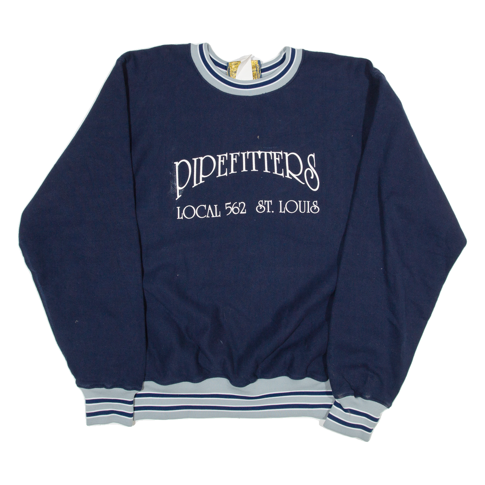 GEMS SPORTSWEAR Pipe Fitters Womens Sweatshirt Blue USA 2XL Refurbished - N/A refurbished available on Cerqular