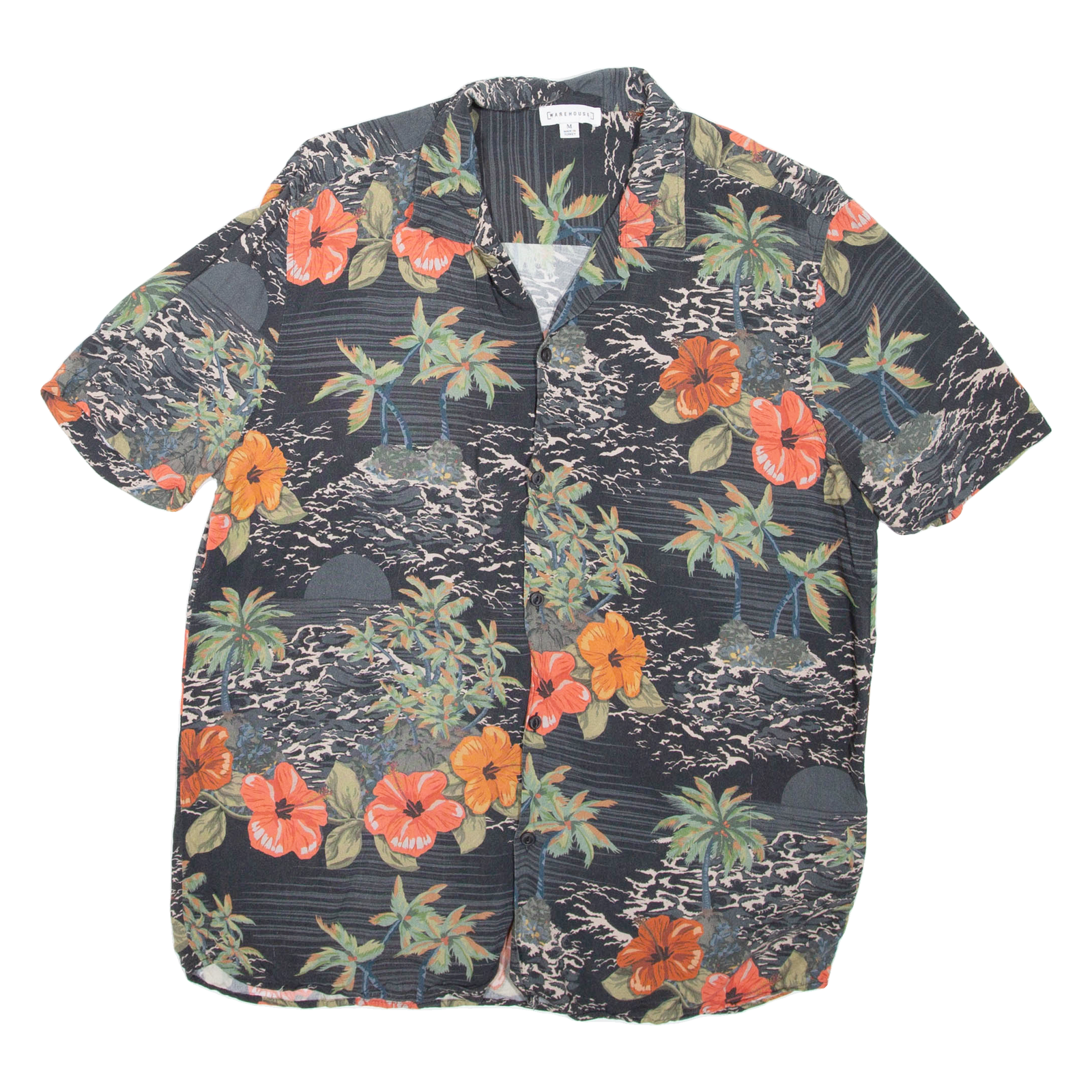 Buy WAREHOUSE Womens Printed Shirt Black Collared Floral M Refurbished - $16.89 WAREHOUSE Womens Printed Shirt Black Collared Floral M Refurbished - N/A refurbished available on Cerqular