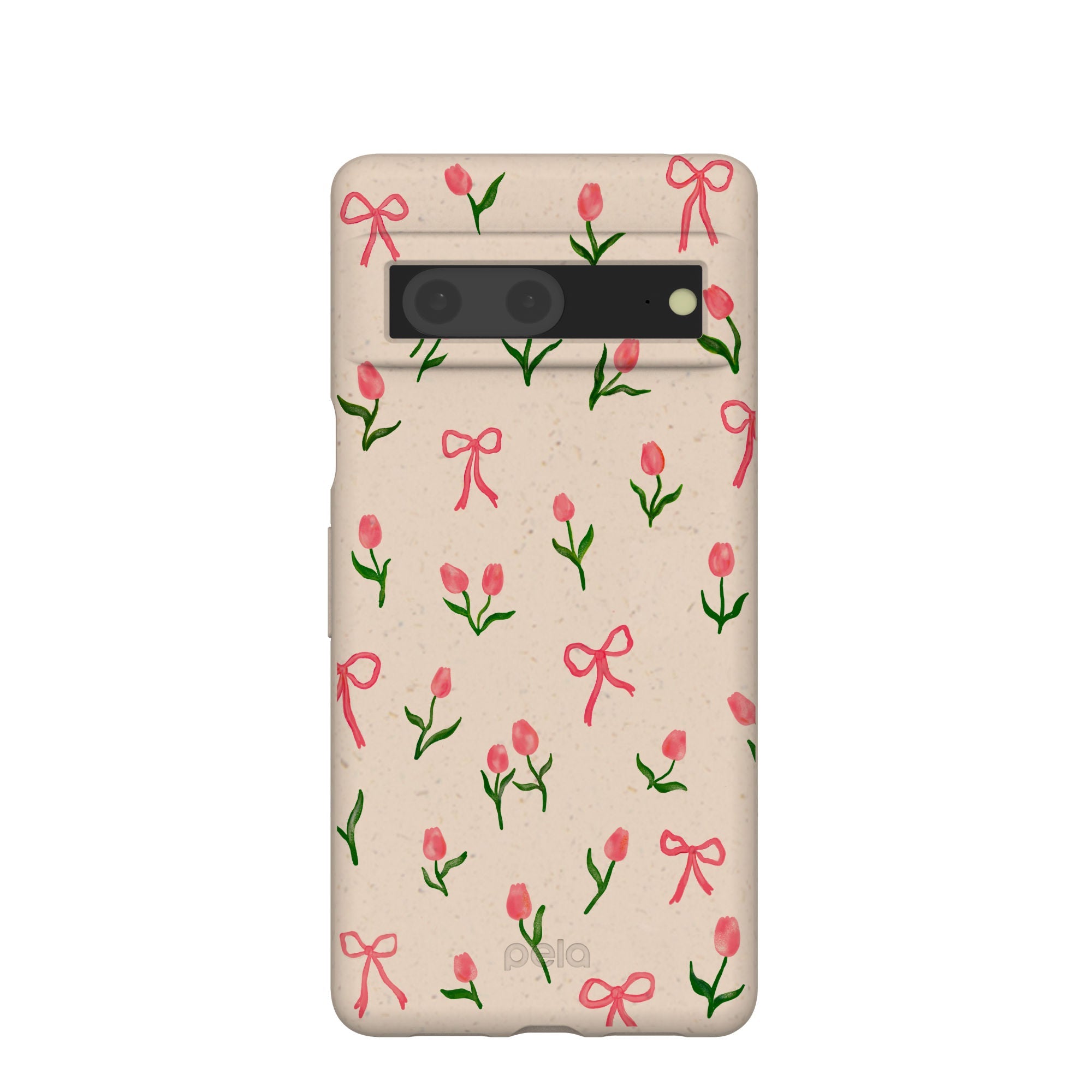 Seashell Tulip Bliss Google Pixel 7 Case Refurbished - Pela Case refurbished available on Cerqular