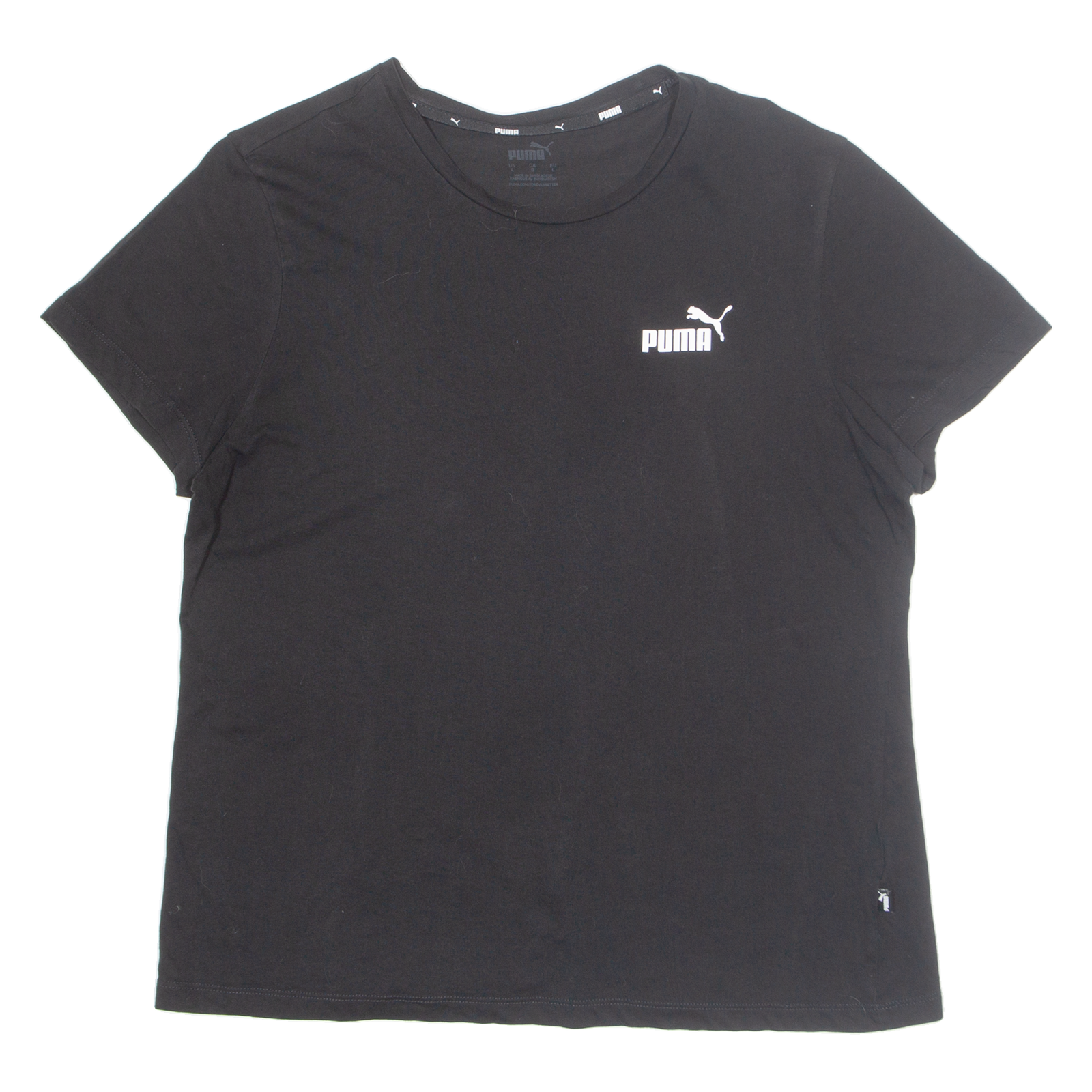 PUMA Womens T-Shirt Black L Refurbished - N/A refurbished available on Cerqular