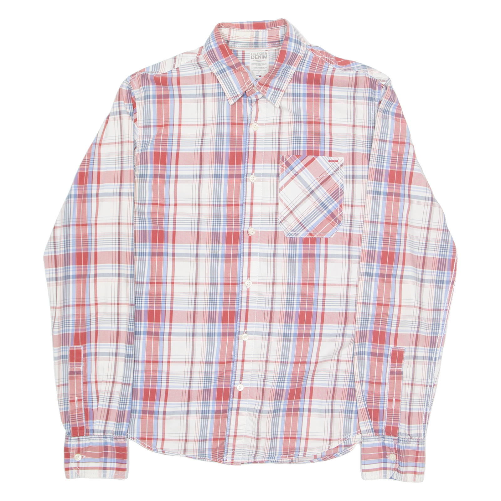 Buy TOMMY HILFIGER Mens Shirt Red Check Long Sleeve S Refurbished - $17.15 TOMMY HILFIGER Mens Shirt Red Check Long Sleeve S Refurbished - N/A refurbished available on Cerqular