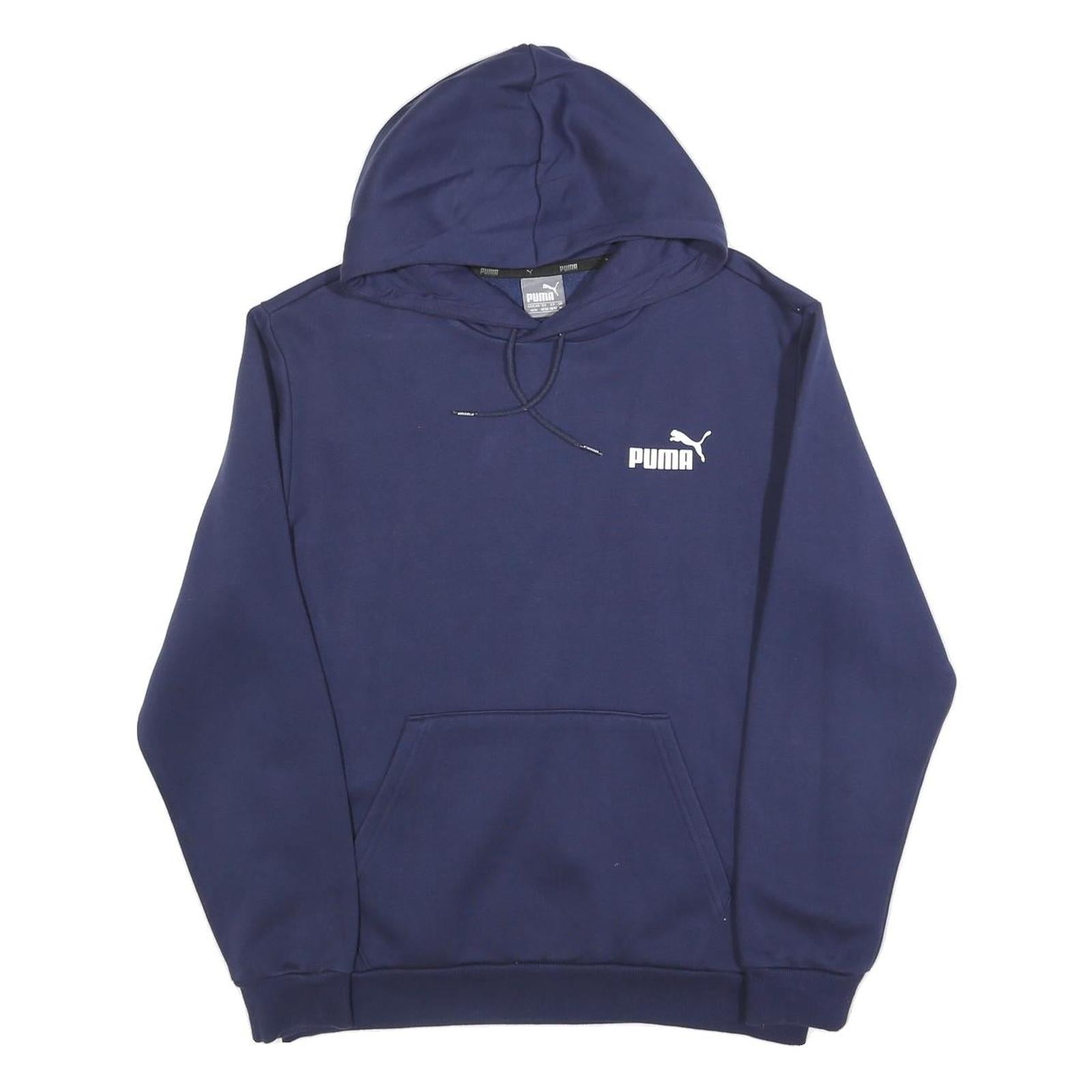 Buy PUMA Mens Navy Blue Hoodie M Cotton Blend Pullover Sweatshirt Refurbished - $35.09 PUMA Mens Navy Blue Hoodie M Cotton Blend Pullover Sweatshirt Refurbished - N/A refurbished available on Cerqular