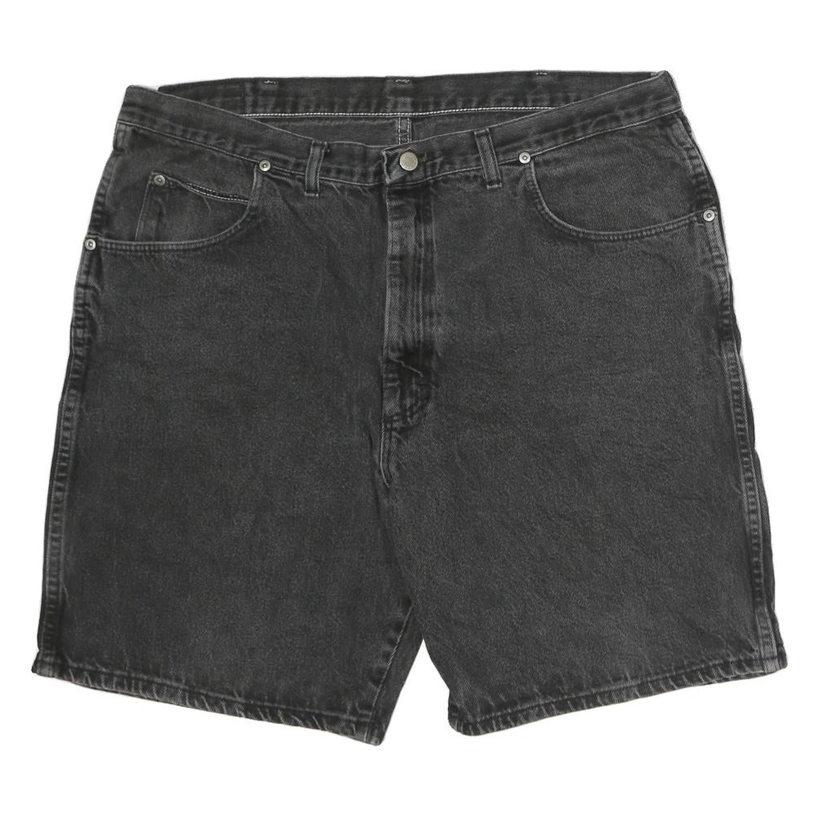 Buy WRANGLER Mens Shorts Black Denim Casual M W40 Classic Cotton Refurbished - $22.09 WRANGLER Mens Shorts Black Denim Casual M W40 Classic Cotton Refurbished - N/A refurbished available on Cerqular