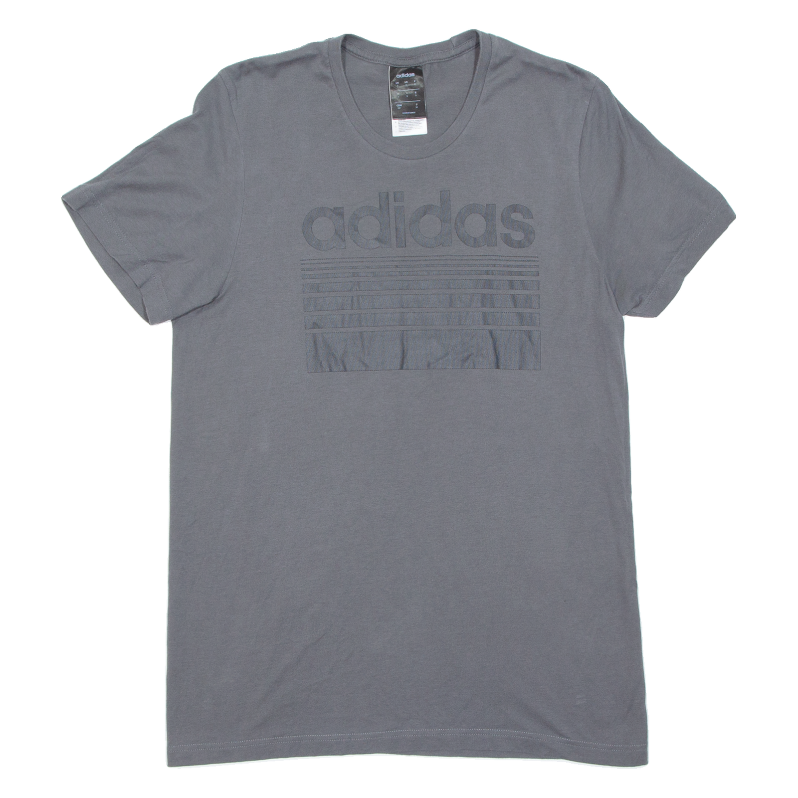 ADIDAS Mens T-Shirt Grey S Refurbished - N/A refurbished available on Cerqular
