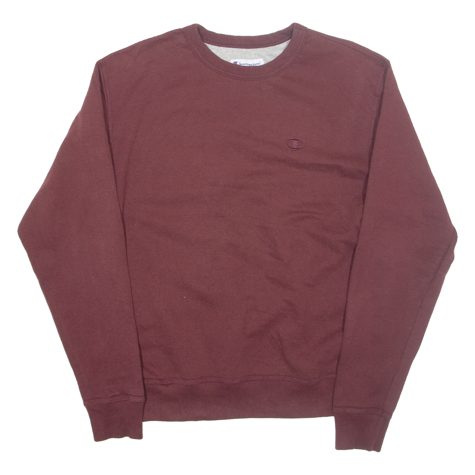 CHAMPION Mens Sweatshirt Maroon M Refurbished - N/A refurbished available on Cerqular