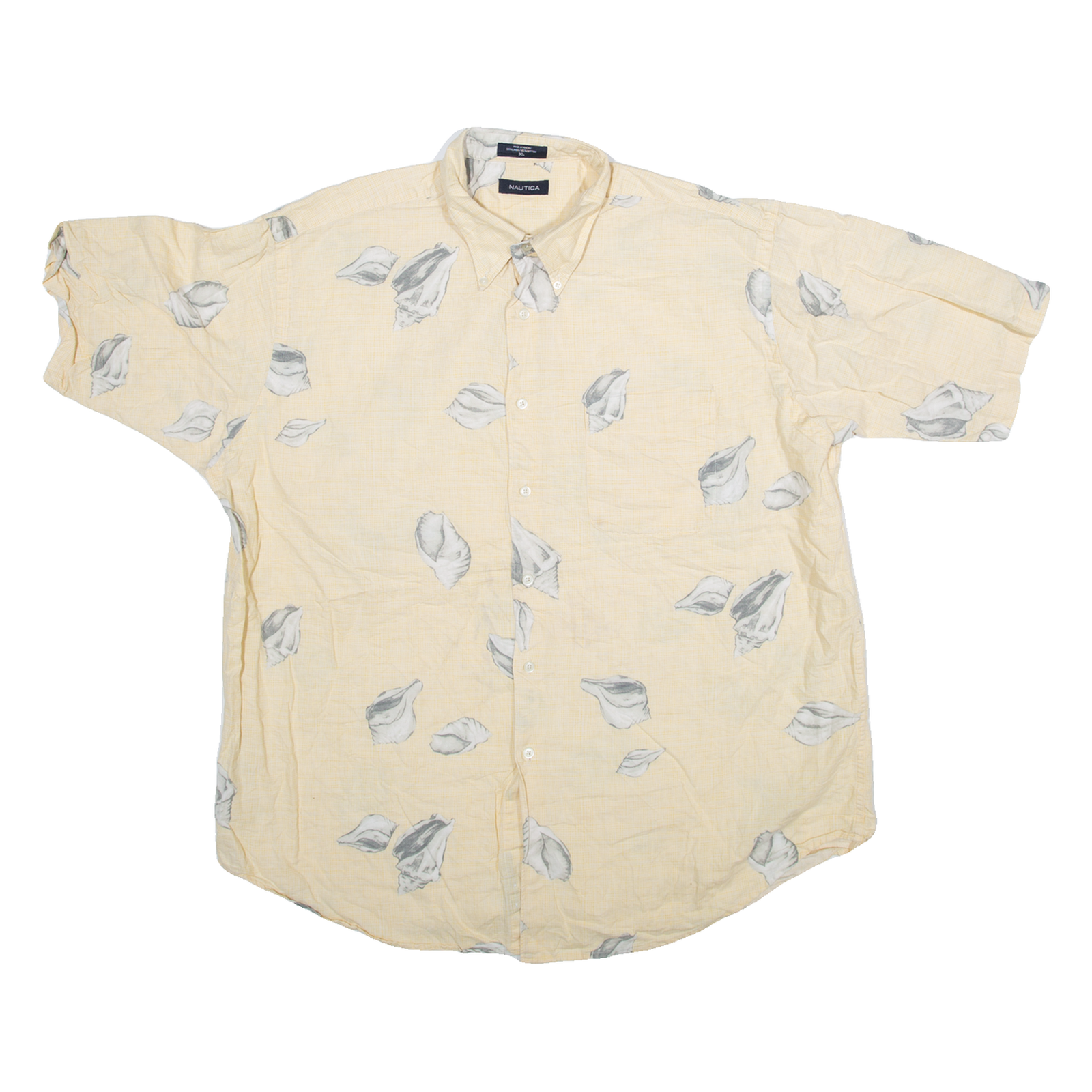 NAUTICA Mens Shirt Brown XL Refurbished - N/A refurbished available on Cerqular