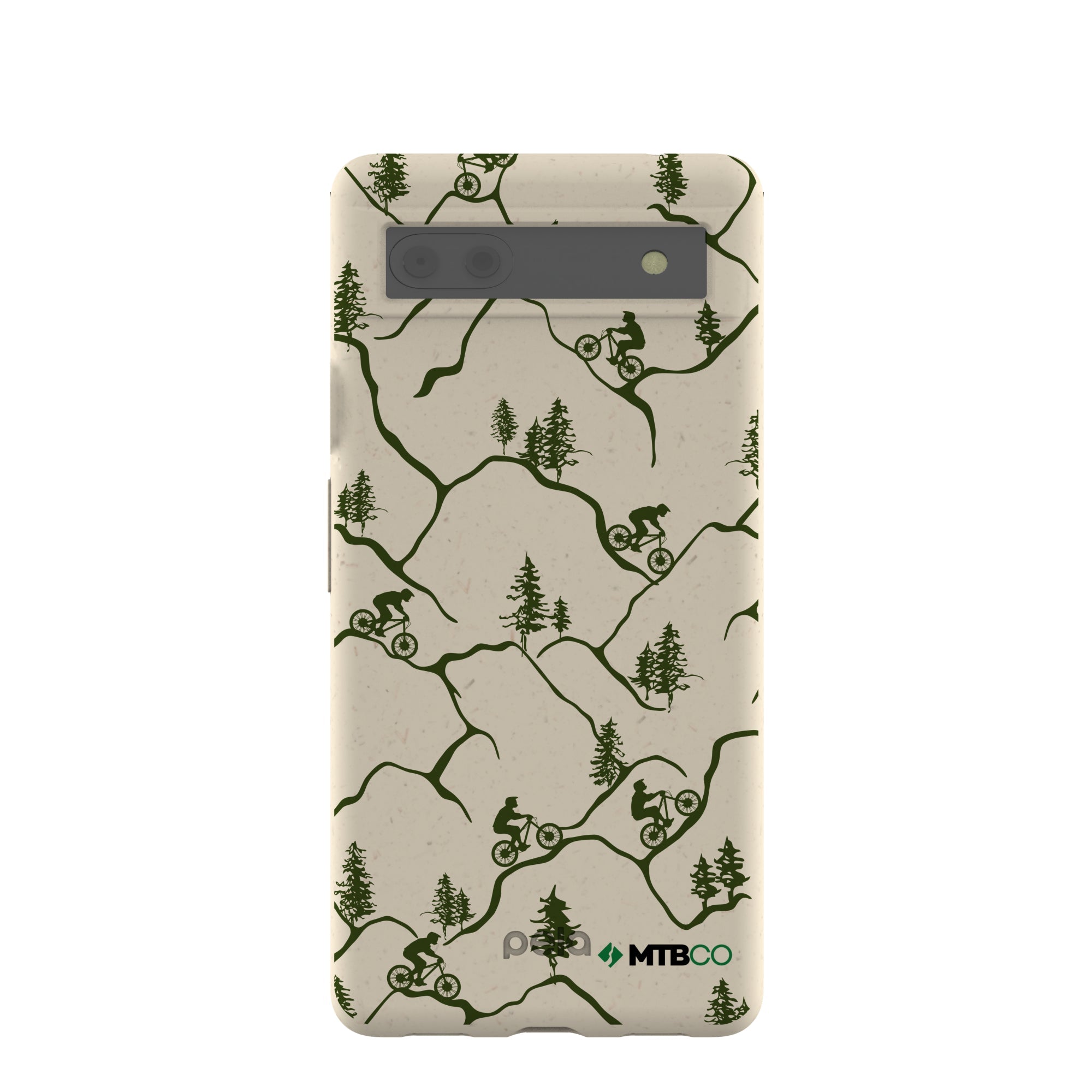 London Fog Bike Trek MTBCO Google Pixel 6a Case Refurbished - Pela Case refurbished available on Cerqular
