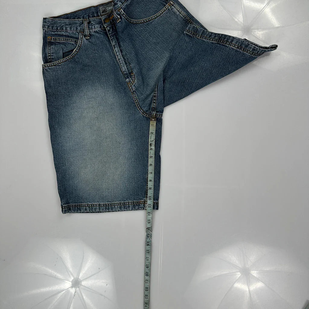 Buy Colorado Denim Shorts - 32W 11L Blue Cotton Refurbished - $60.29 Colorado Denim Shorts - 32W 11L Blue Cotton Refurbished - Thrifted (note: this is a term often used to describe second- refurbished available on Cerqular
