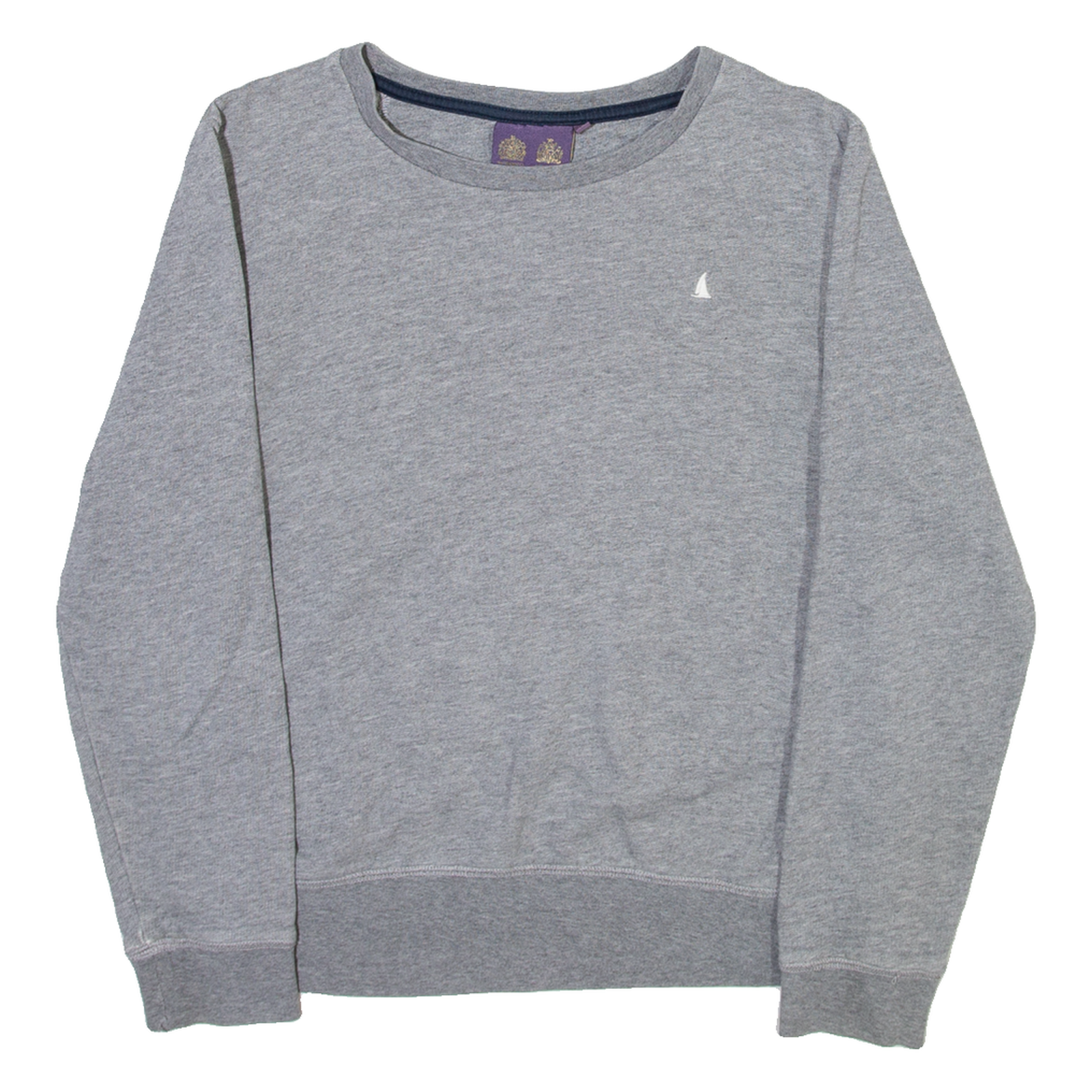 MUSTO Womens Sweatshirt Grey UK 10 Refurbished - N/A refurbished available on Cerqular