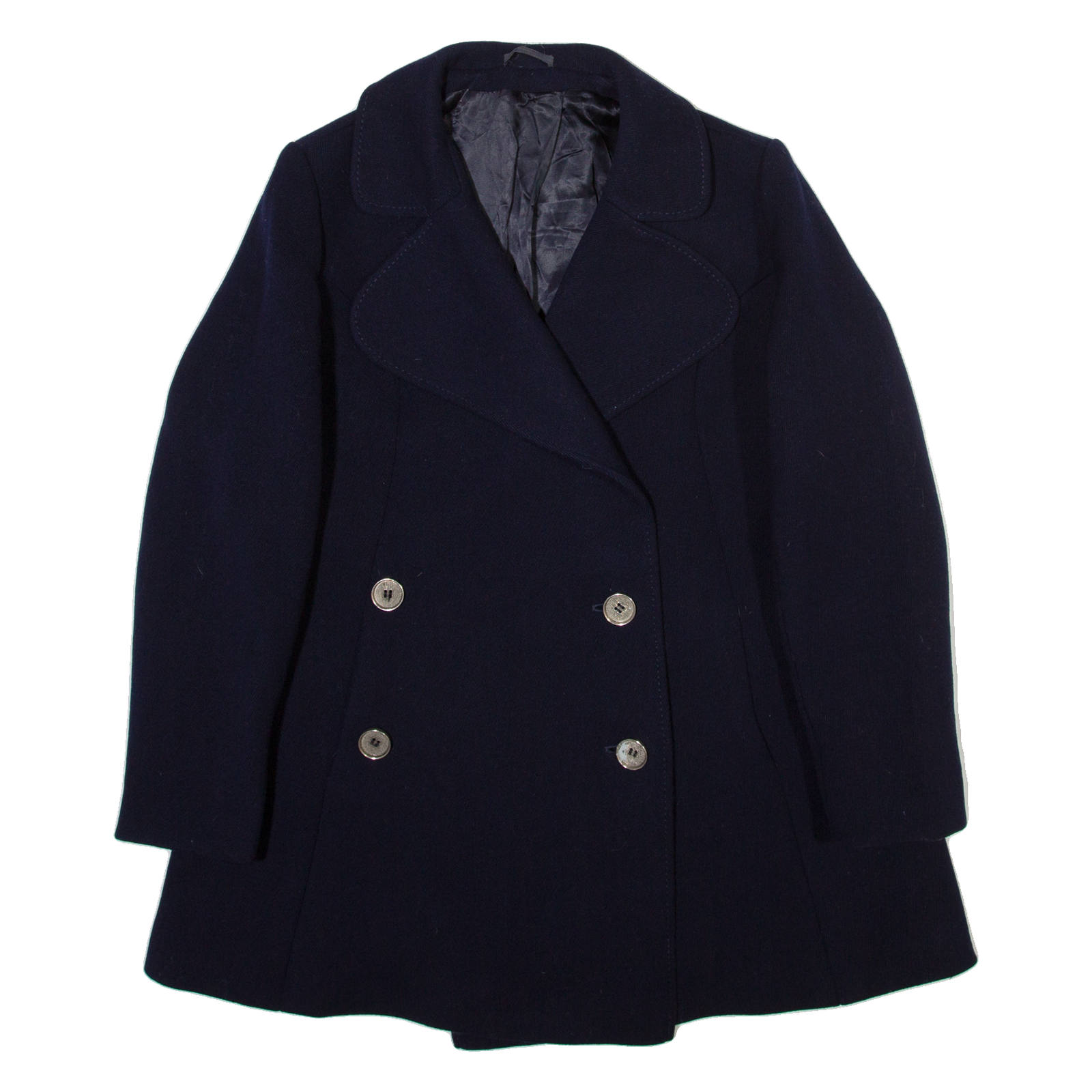 Womens Overcoat Coat Blue M Refurbished - N/A refurbished available on Cerqular