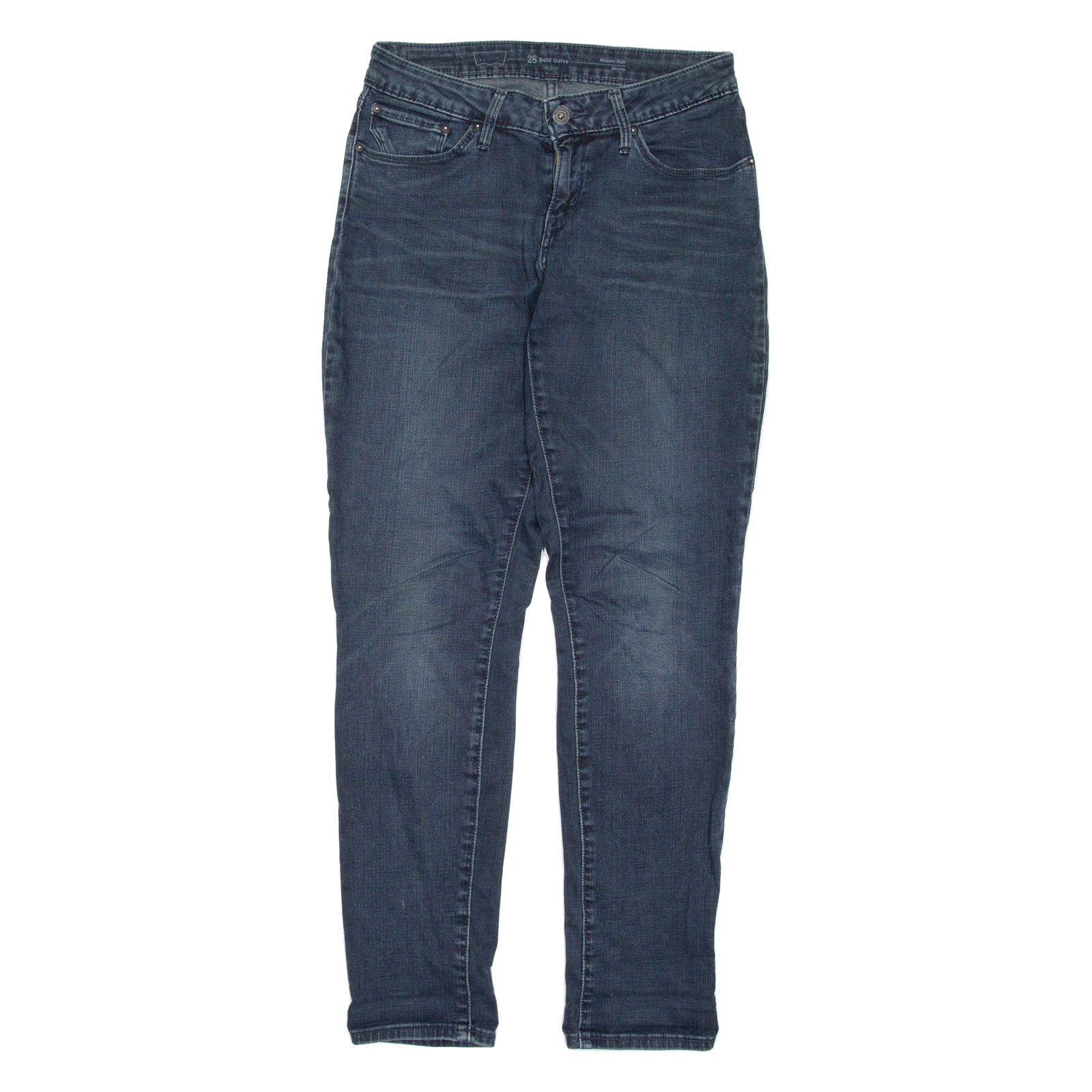 LEVI'S Bold Curve Womens Jeans Blue Regular Skinny W28 L30 Refurbished - N/A refurbished available on Cerqular