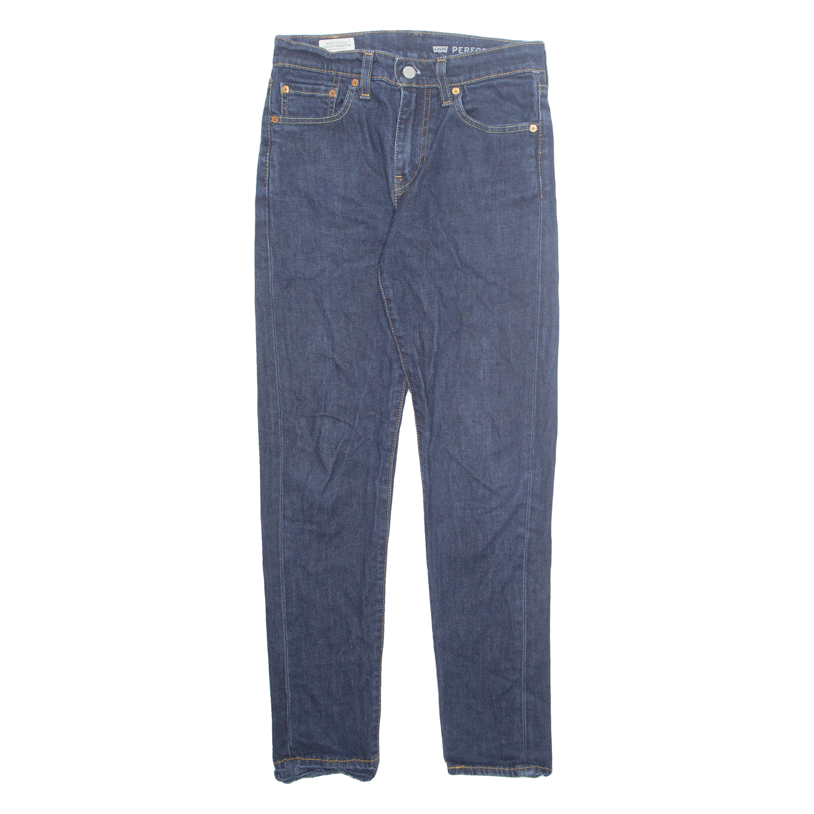 LEVI'S 512 BIG E Jeans Mens Blue Slim Tapered W27 L27 Refurbished - N/A refurbished available on Cerqular