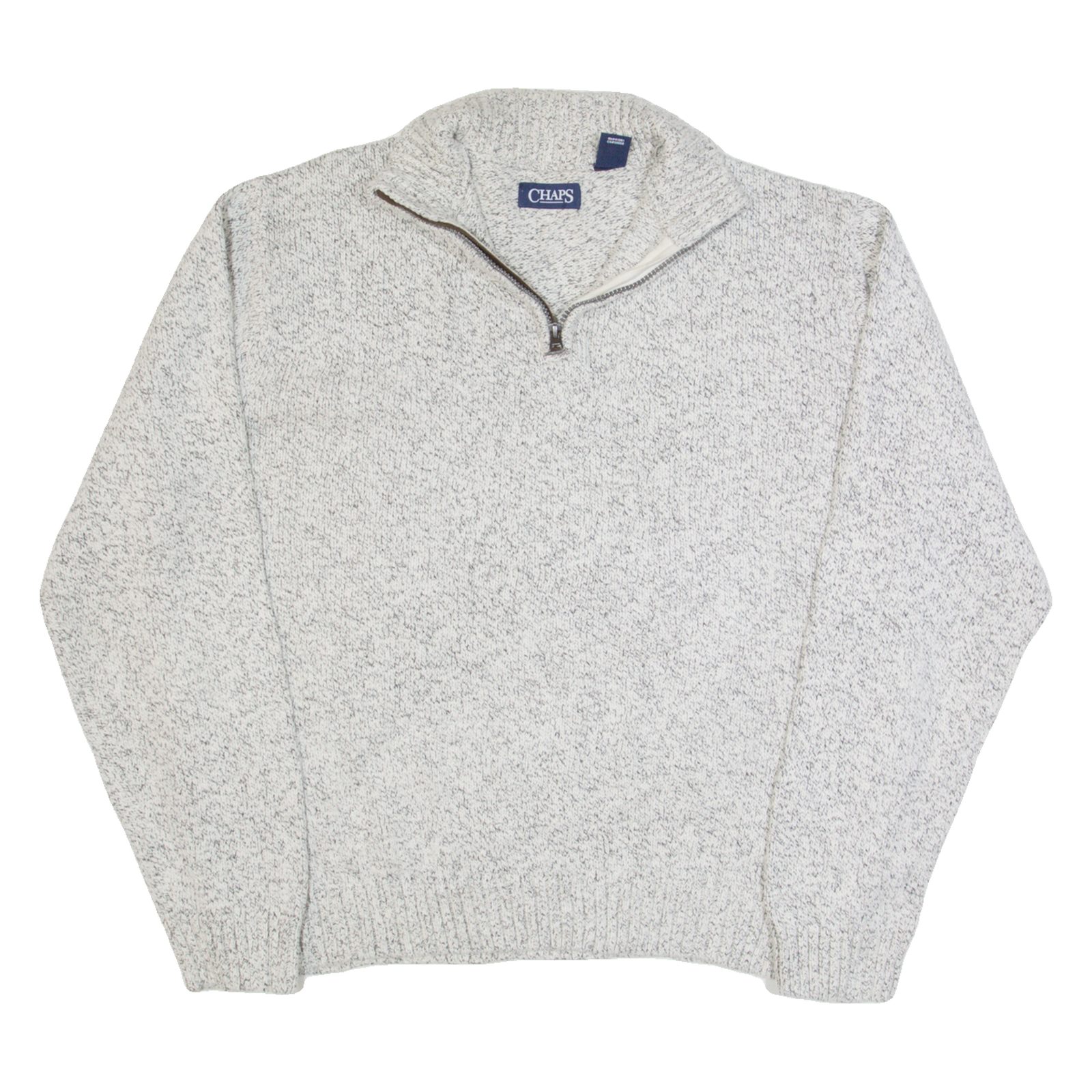 Buy CHAPS Mens Jumper Grey 1/4 Zip Tight Knit L Refurbished - $36.39 CHAPS Mens Jumper Grey 1/4 Zip Tight Knit L Refurbished - N/A refurbished available on Cerqular