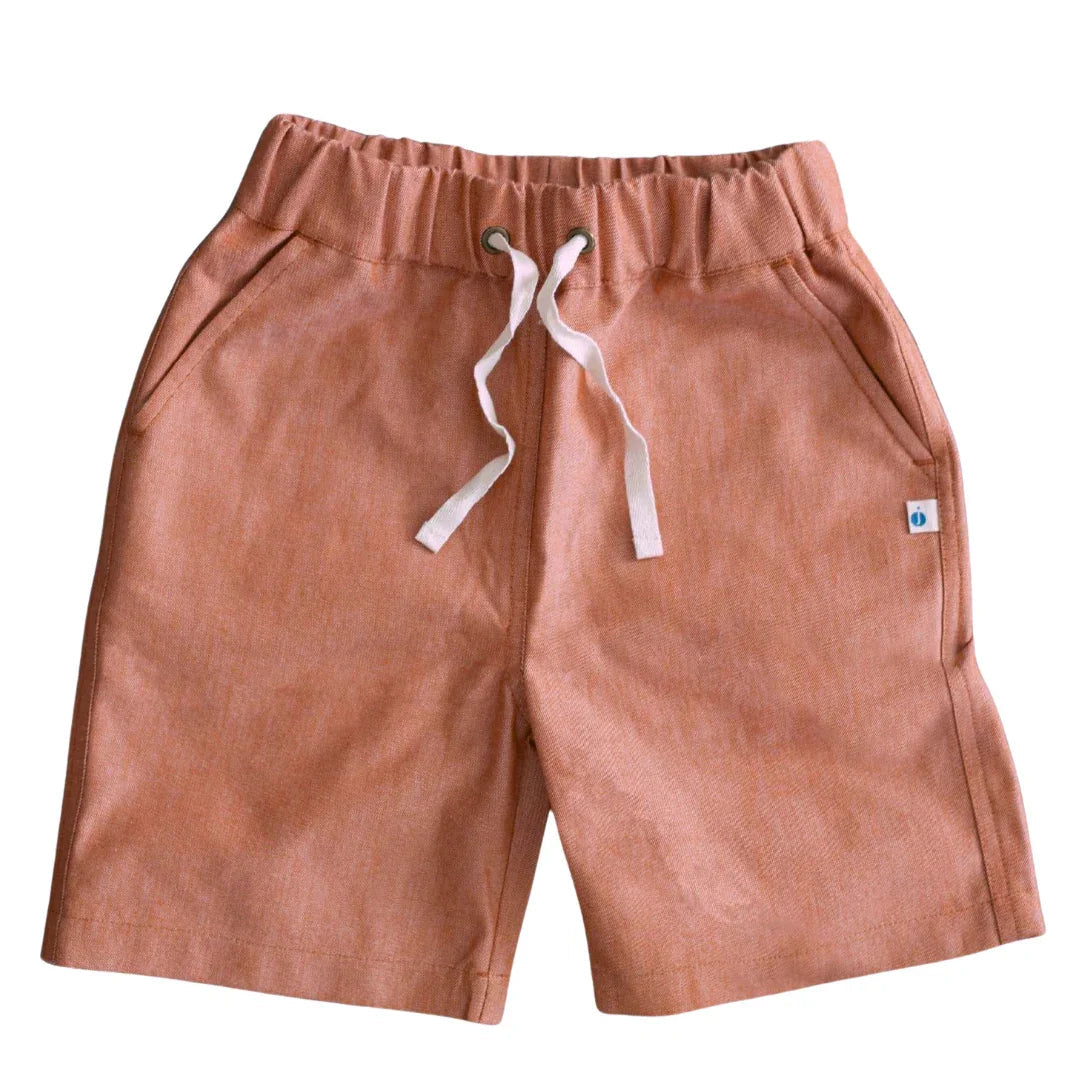 Jules Shorts - Orange Chambray | Size: 6 y Refurbished - N/A refurbished available on Cerqular