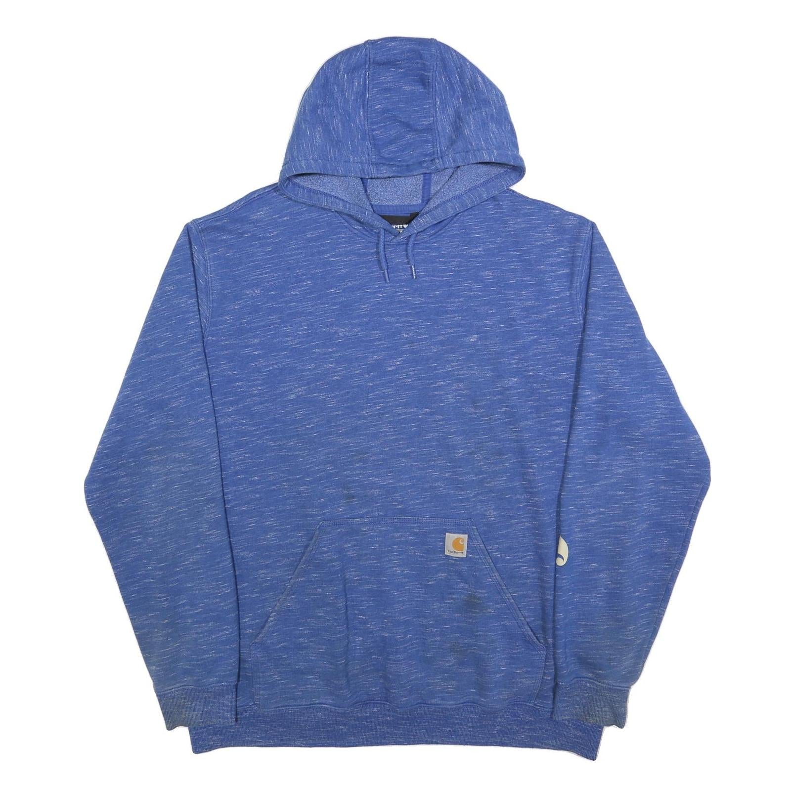 CARHARTT Mens Blue Hoodie 2XL Cotton Blend Pullover Hooded Sweatshirt Refurbished - N/A refurbished available on Cerqular