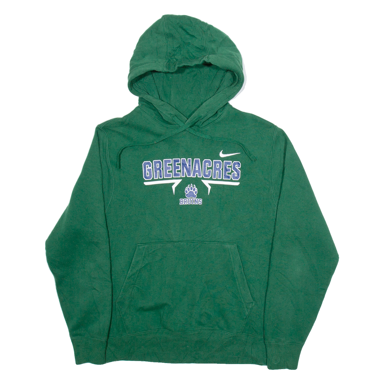 NIKE Greenacres Bruins Mens Green Hoodie USA S Refurbished - N/A refurbished available on Cerqular
