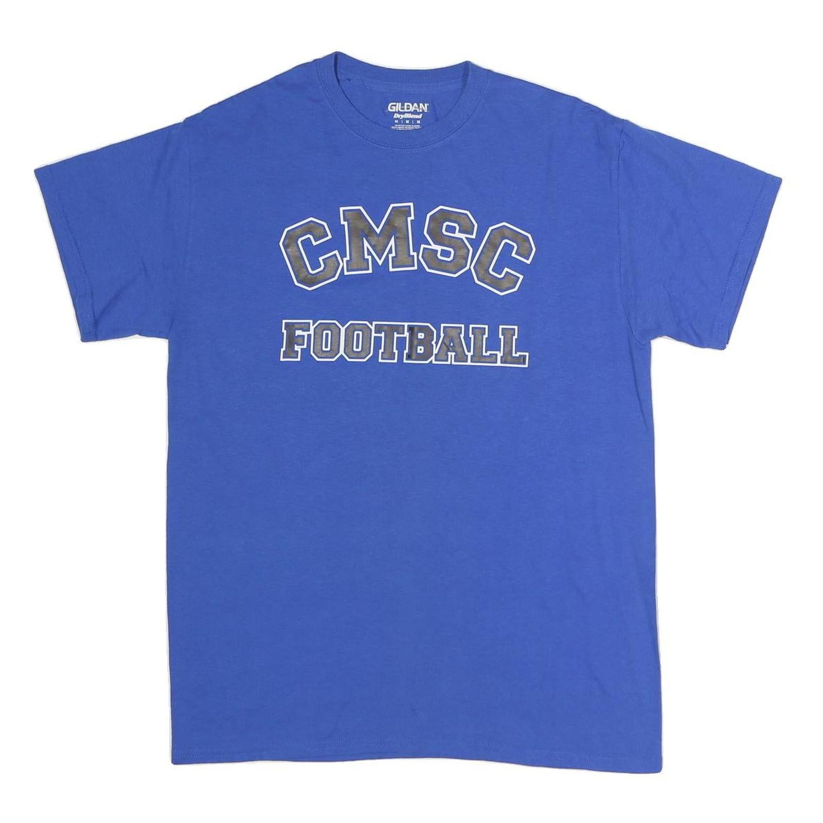 Buy GILDAN Mens Blue CMSC Football Graphic T-Shirt M Short Sleeve Crew Neck Refurbished - $12.99 GILDAN Mens Blue CMSC Football Graphic T-Shirt M Short Sleeve Crew Neck Refurbished - N/A refurbished available on Cerqular