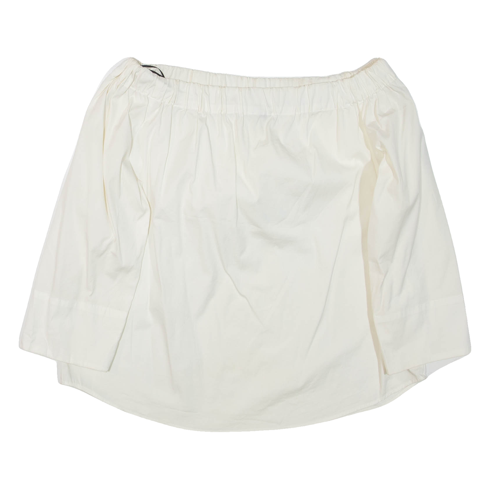 ZARA Womens Blouse White 3/4 Sleeve S Refurbished - N/A refurbished available on Cerqular
